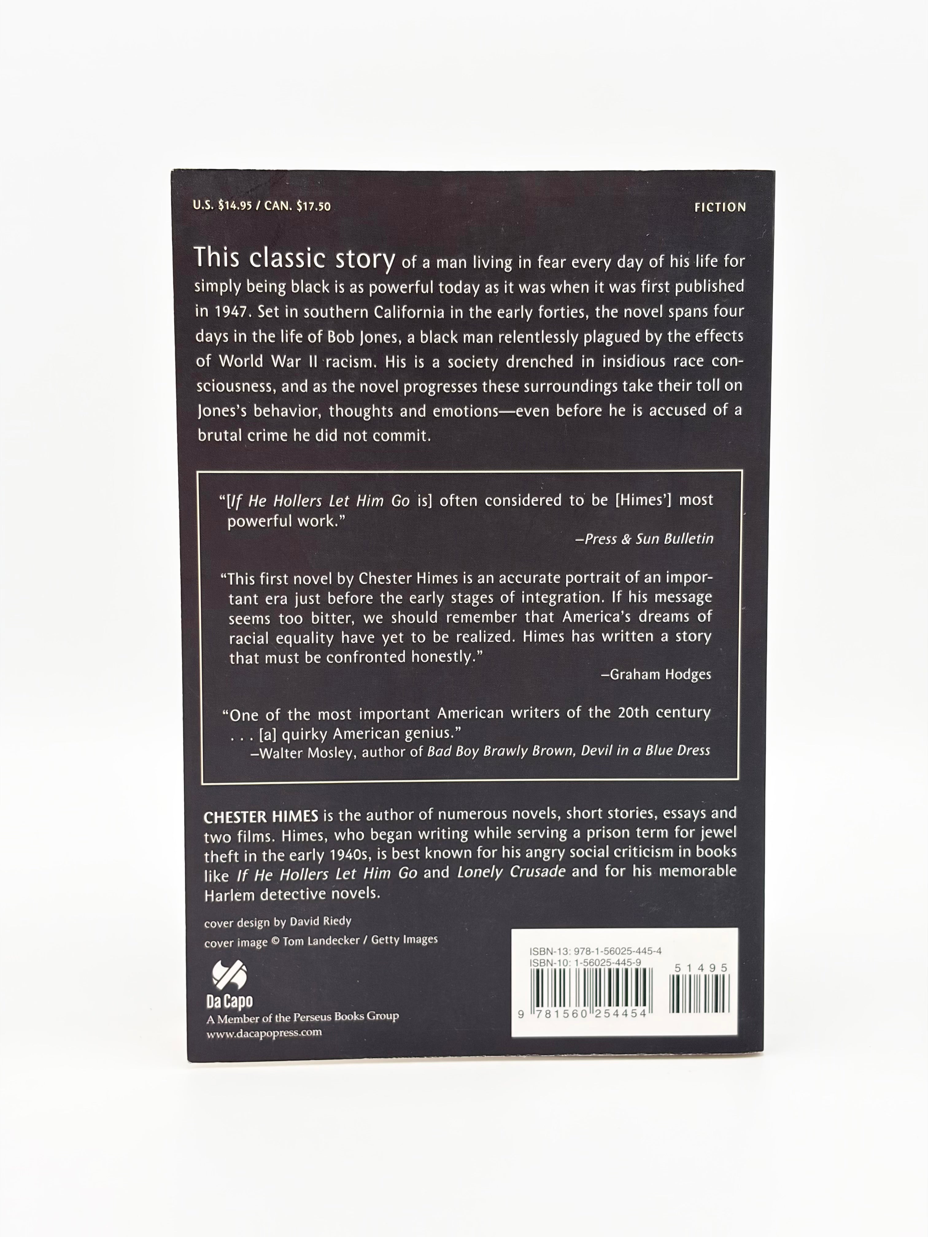 If He Hollers Let Him Go by Chester Himes