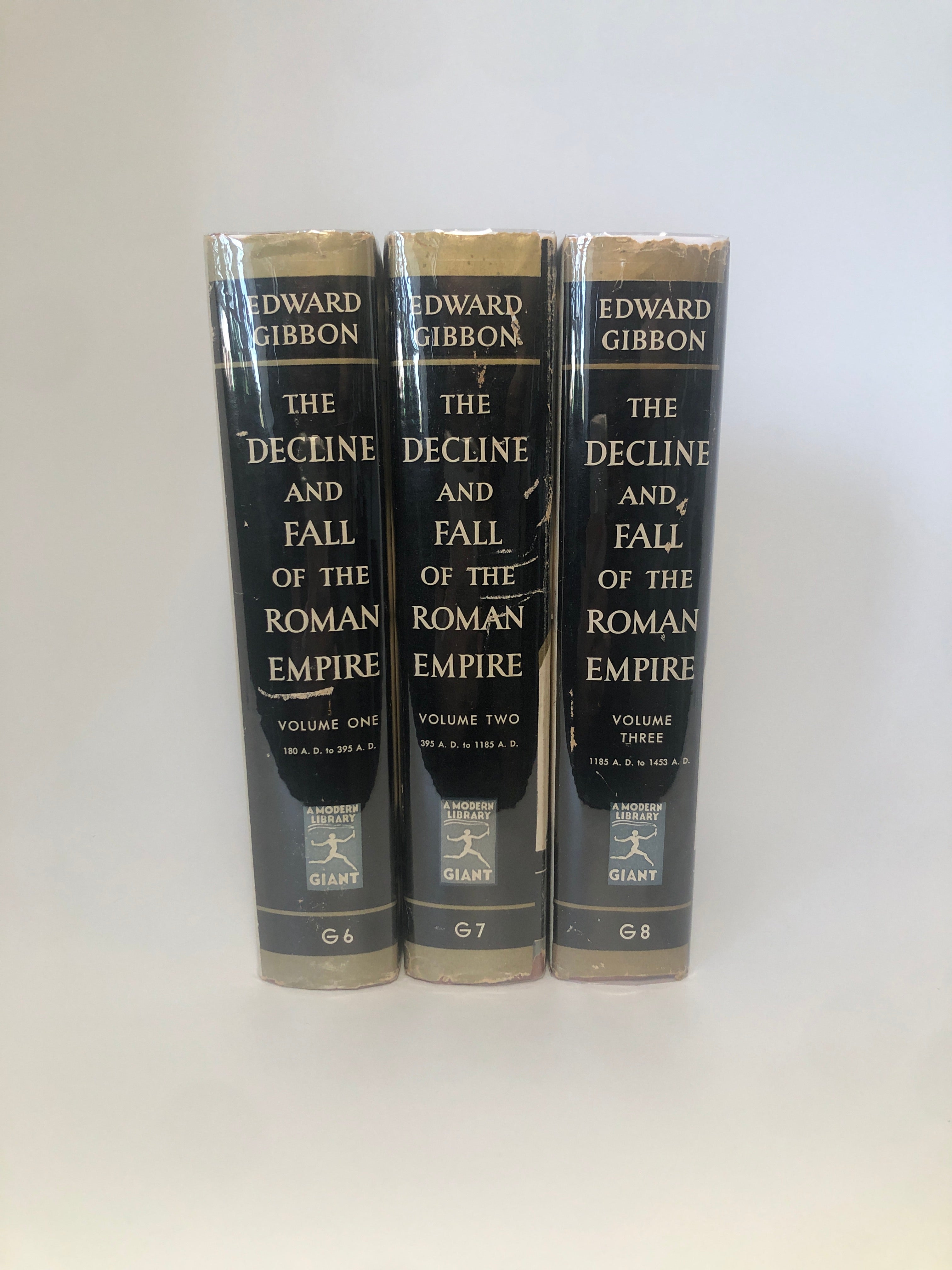 The Decline and Fall of the Roman Empire by Edward Gibbon - Modern Library Giant