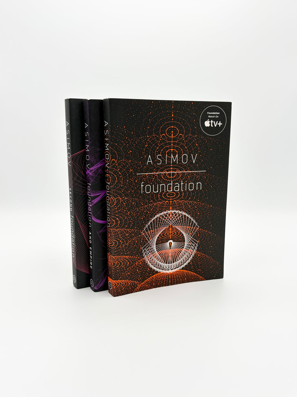 The Foundation Trilogy by Isaac Asimov - Foundation, Foundation and Empire, and Second Foundation