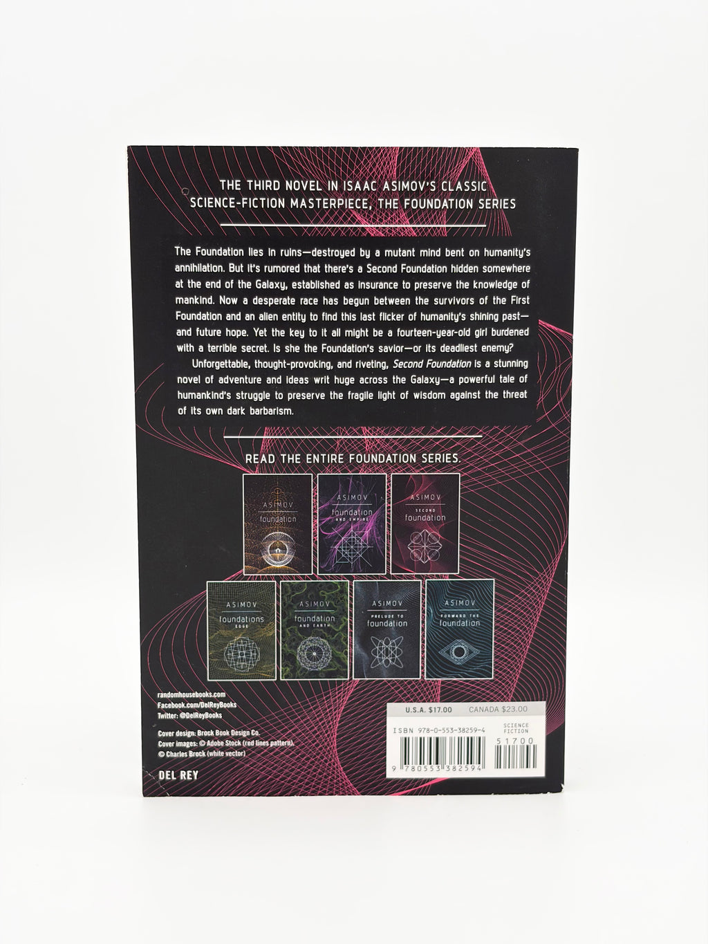The Foundation Trilogy by Isaac Asimov - Foundation, Foundation and Empire, and Second Foundation
