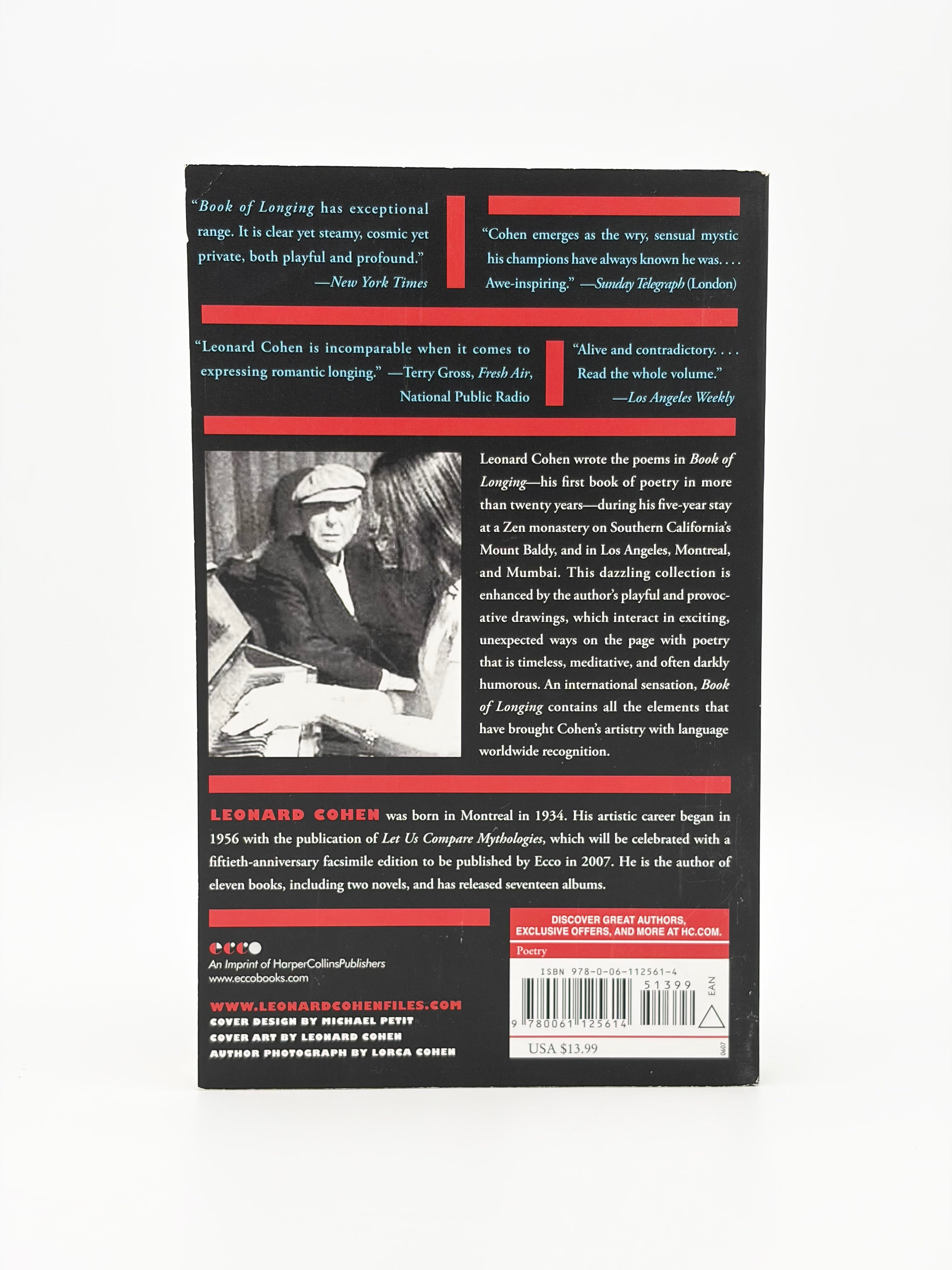 Book of Longing by Leonard Cohen