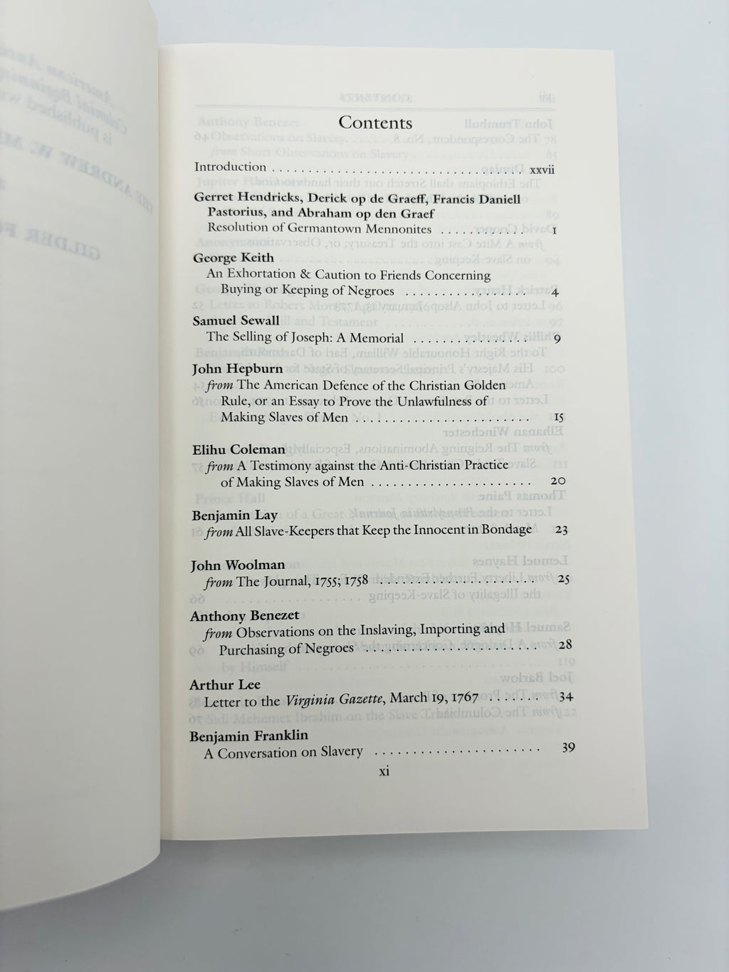 American Antislavery Writings: Colonial Beginnings to Emancipation - The Library of America