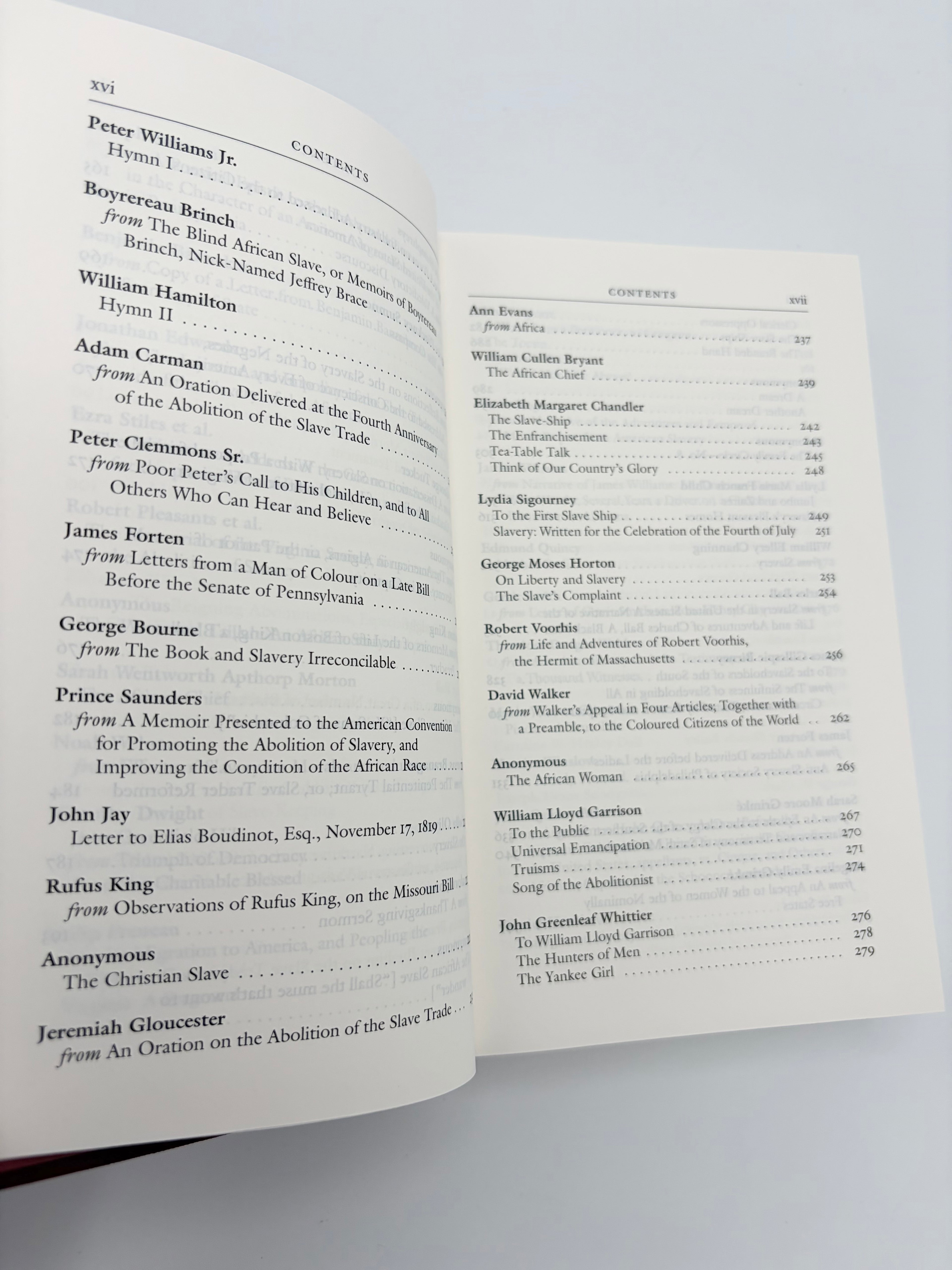 American Antislavery Writings: Colonial Beginnings to Emancipation - The Library of America