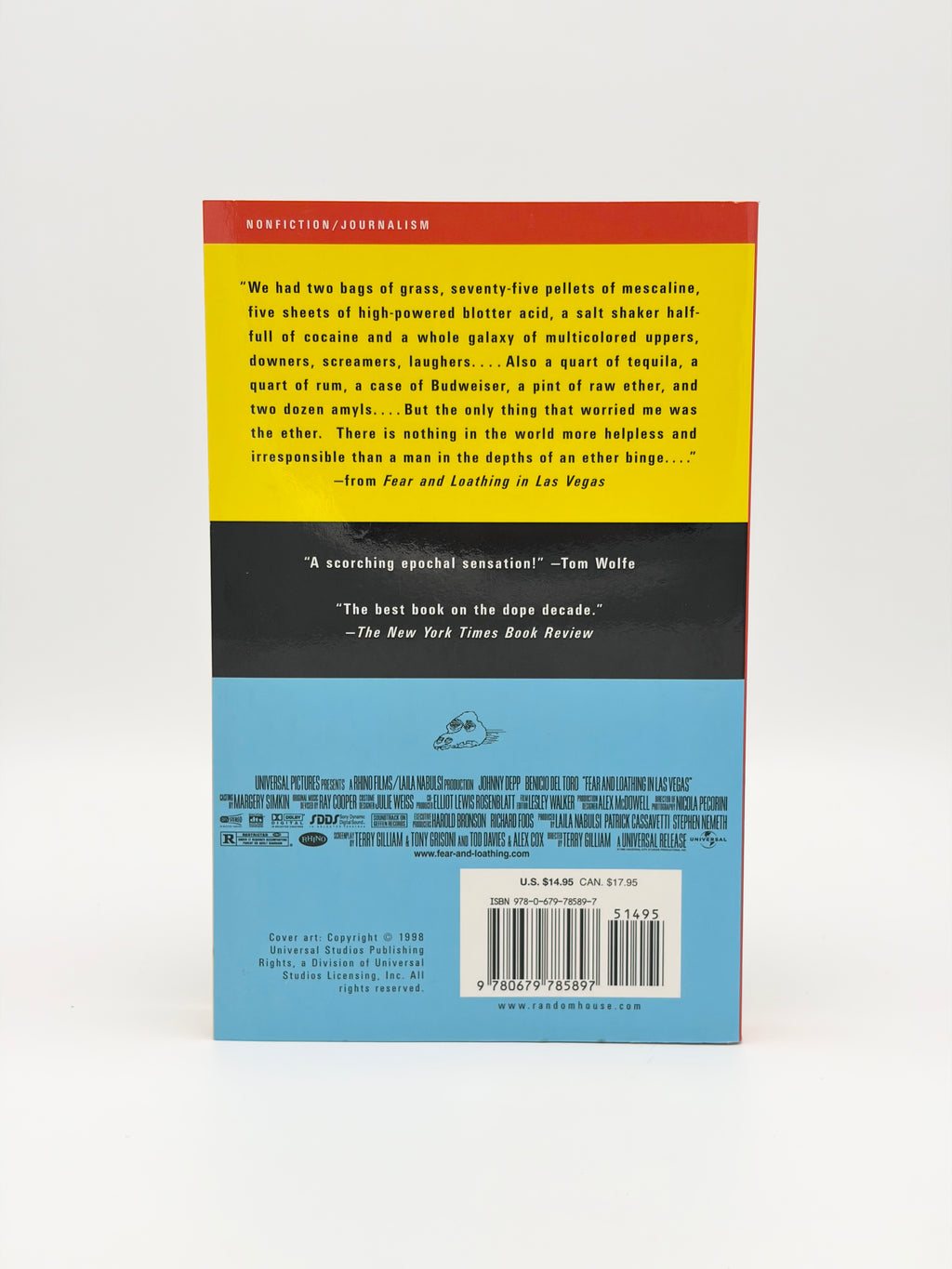 Fear and Loathing in Las Vegas by Hunter S. Thompson