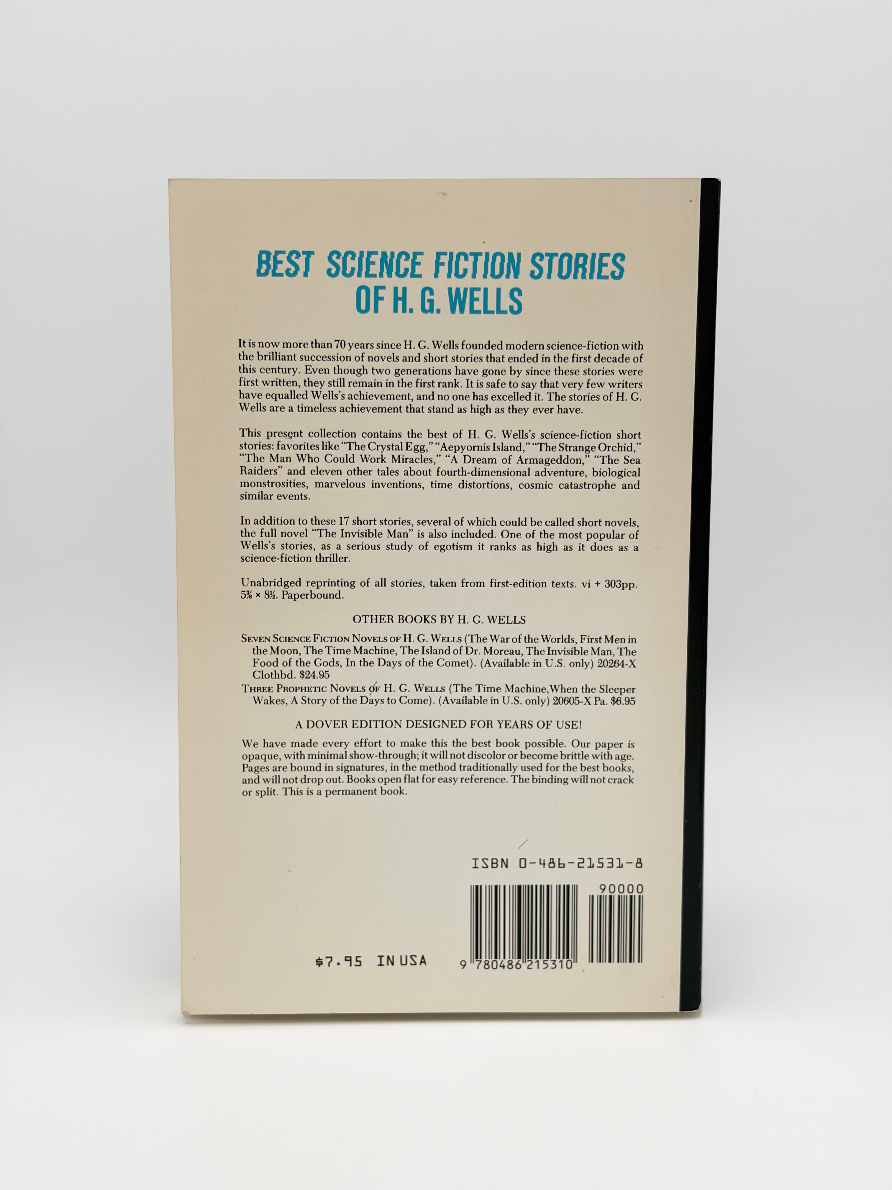 Best Science Fiction Stories of H.G. Wells