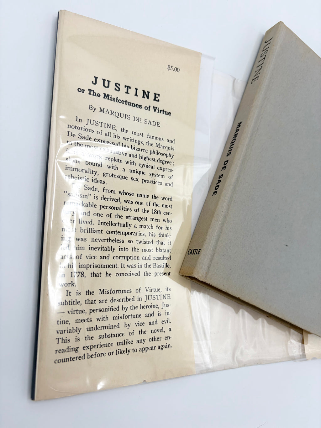 Justine, or, The Misfortunes of Virtue by Marquis de Sade