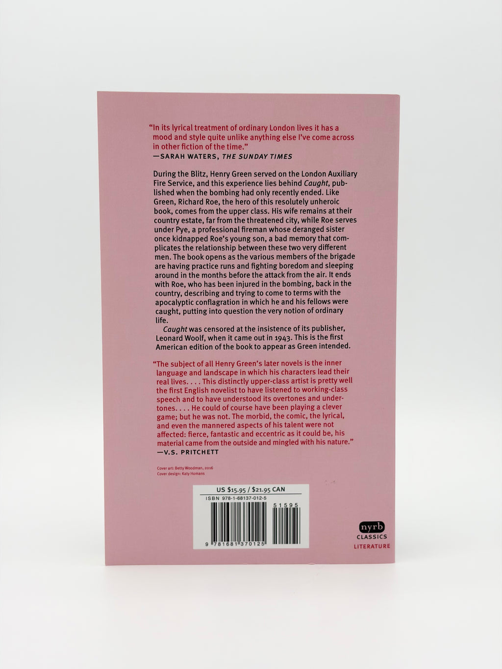 Caught by Henry Green - NYRB Classics