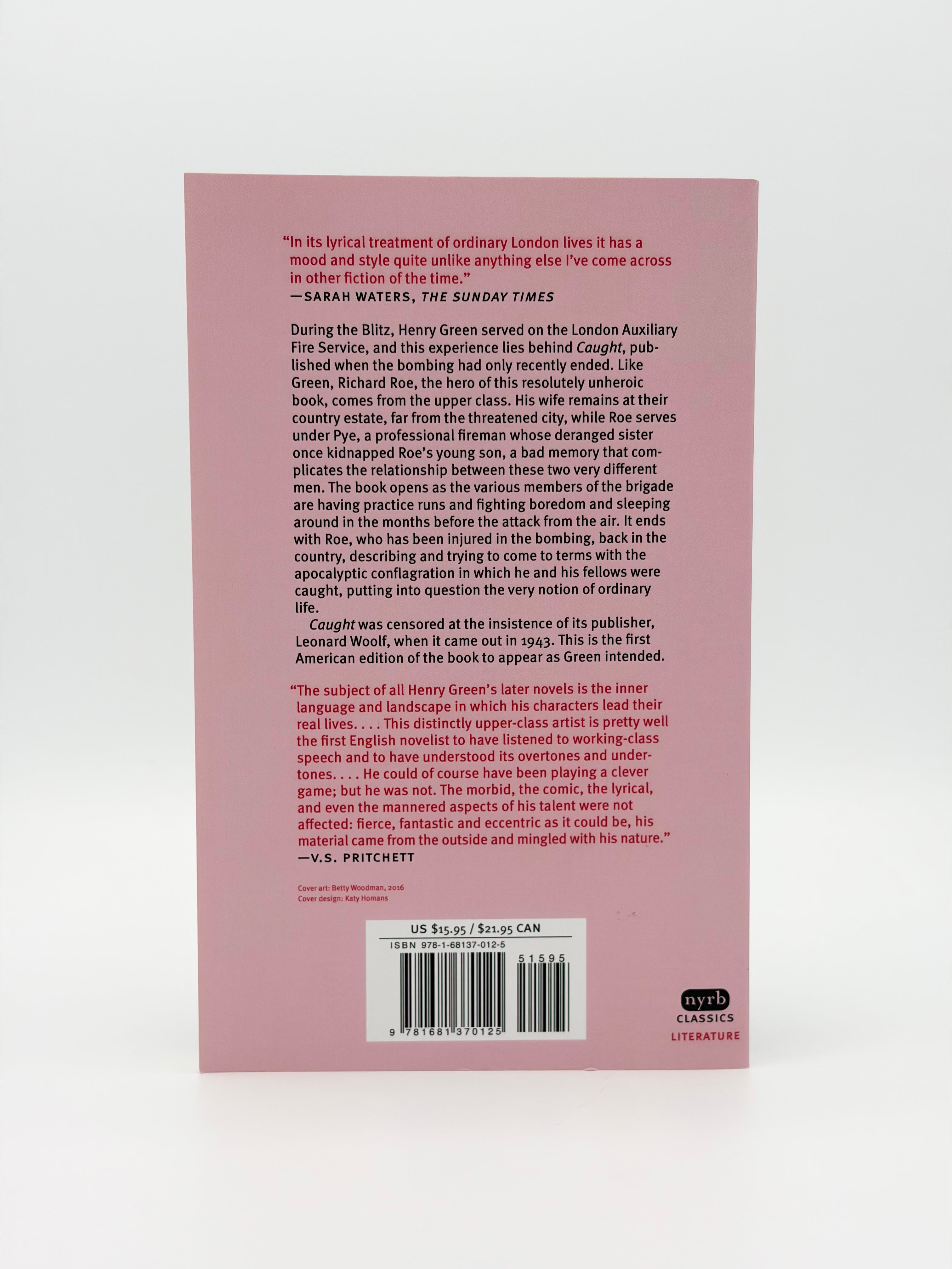 Caught by Henry Green - NYRB Classics