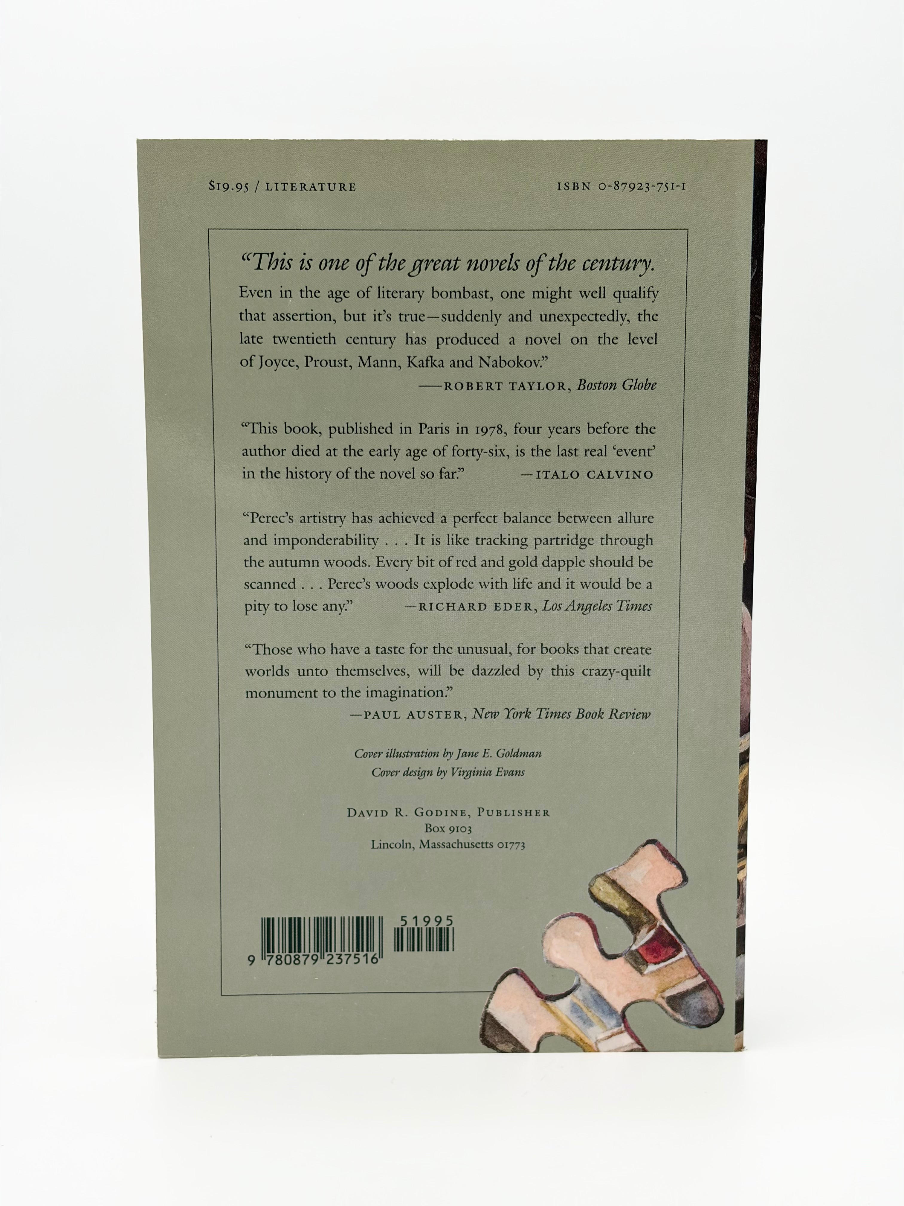 Life: A User's Manual by Georges Perec