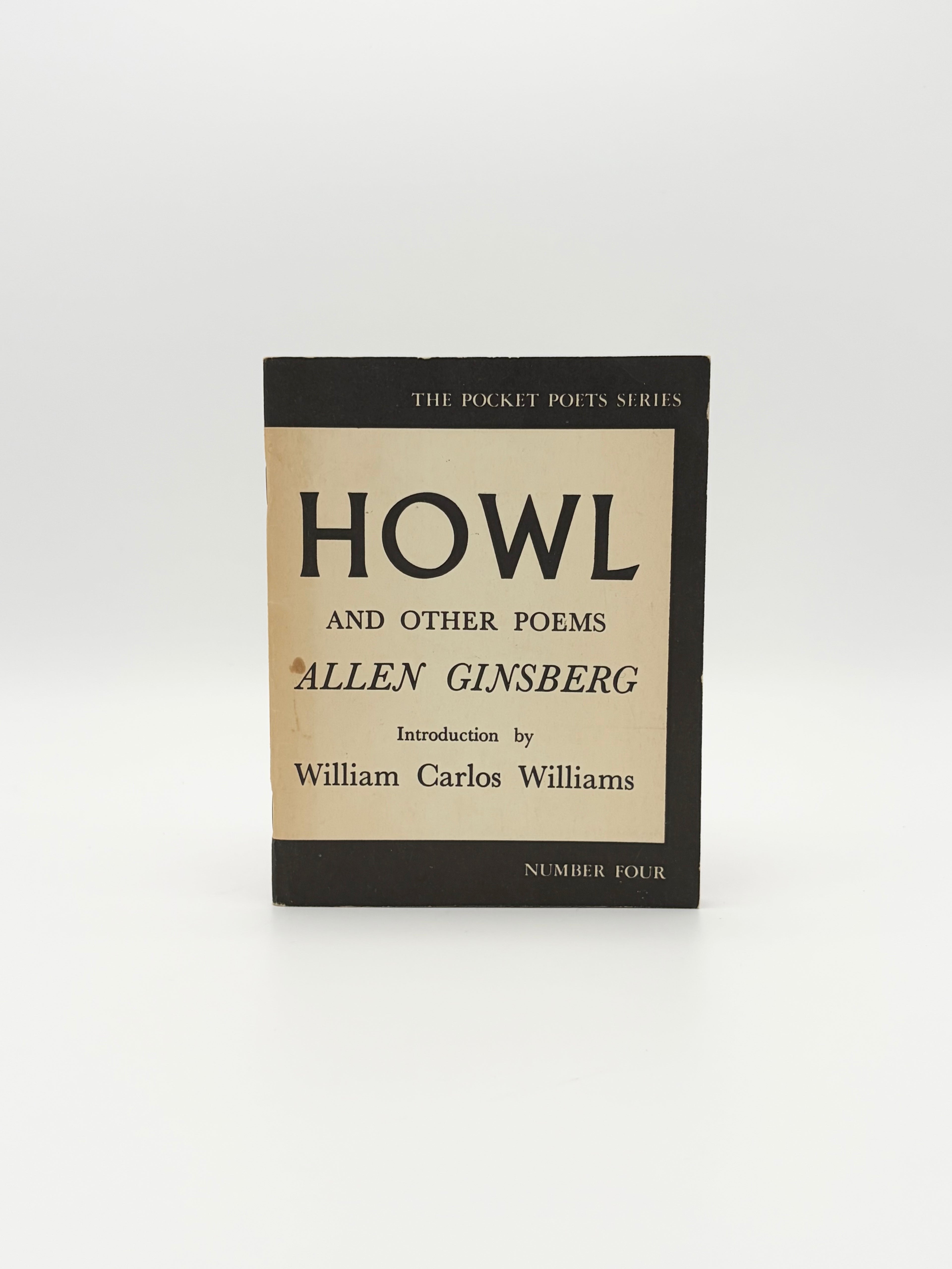 Howl and Other Poems by Allen Ginsberg - The Pocket Poets Series Number Four