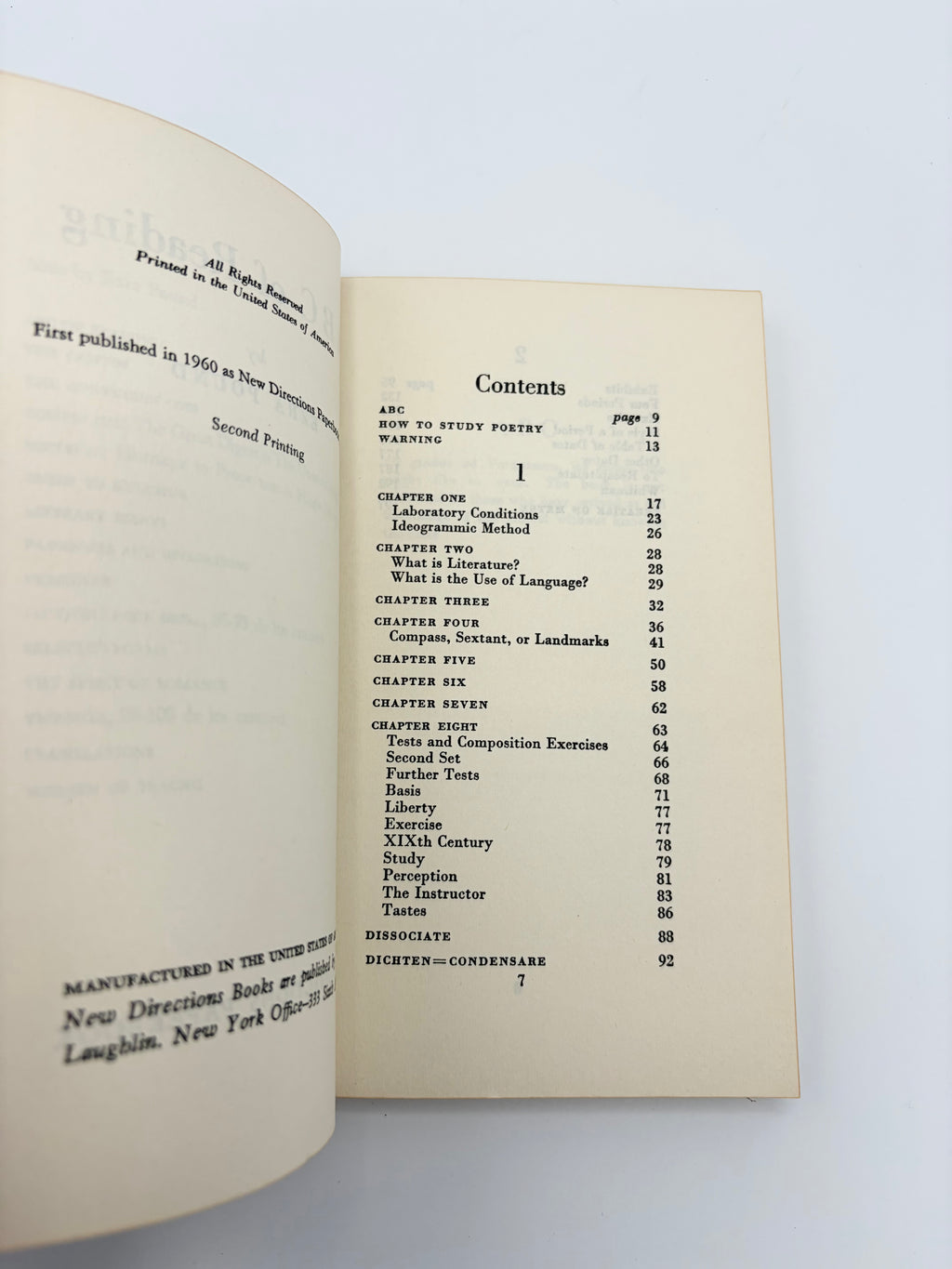 ABC of Reading by Ezra Pound