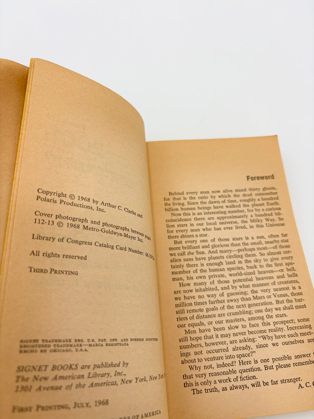 2001: A Space Odyssey + The Lost Worlds of 2001 by Arthur C. Clarke