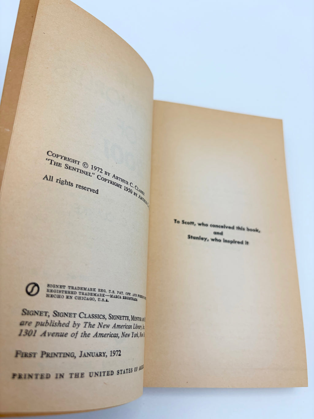 2001: A Space Odyssey + The Lost Worlds of 2001 by Arthur C. Clarke