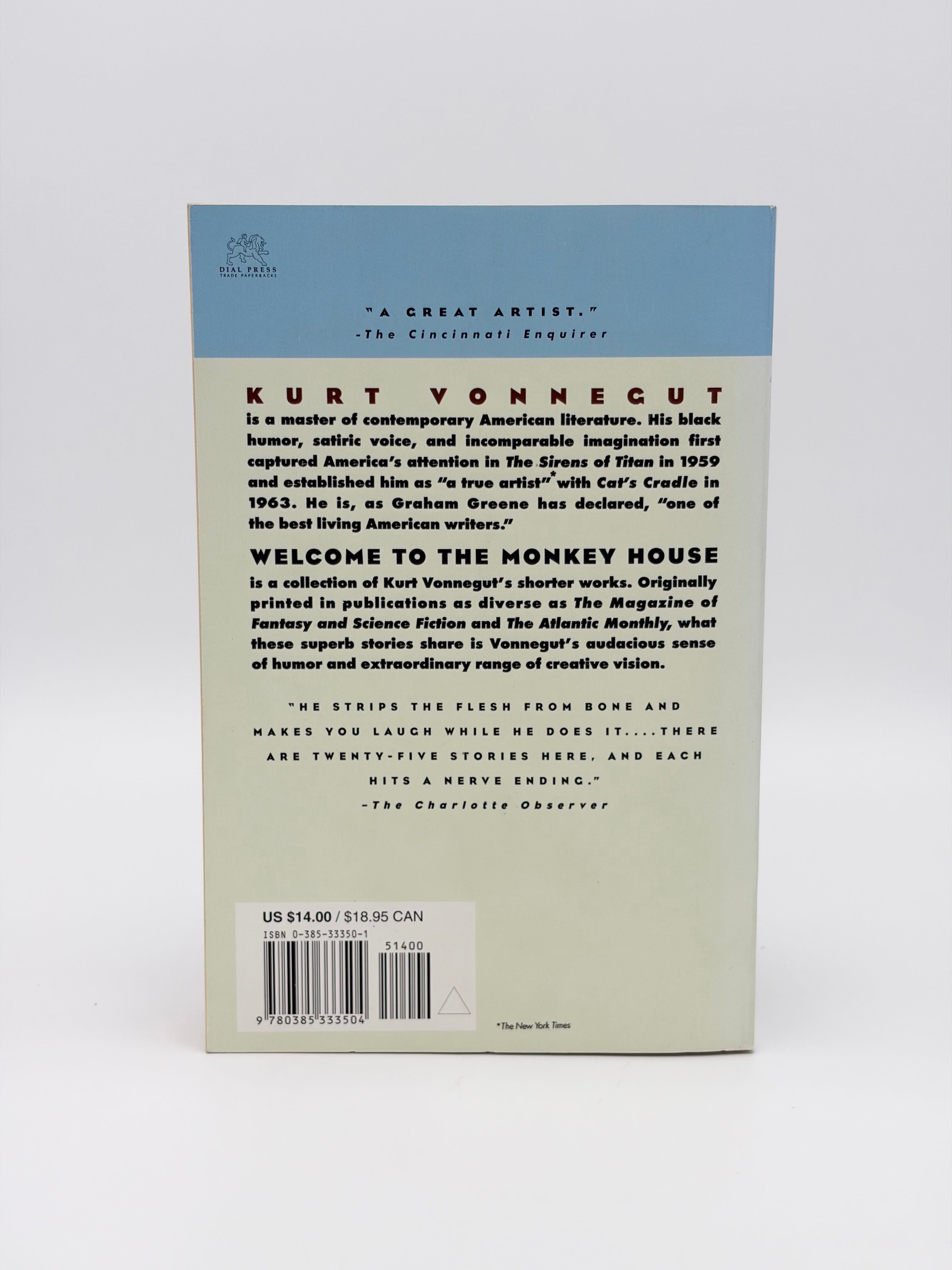 Welcome to the Monkey House by Kurt Vonnegut, Jr.