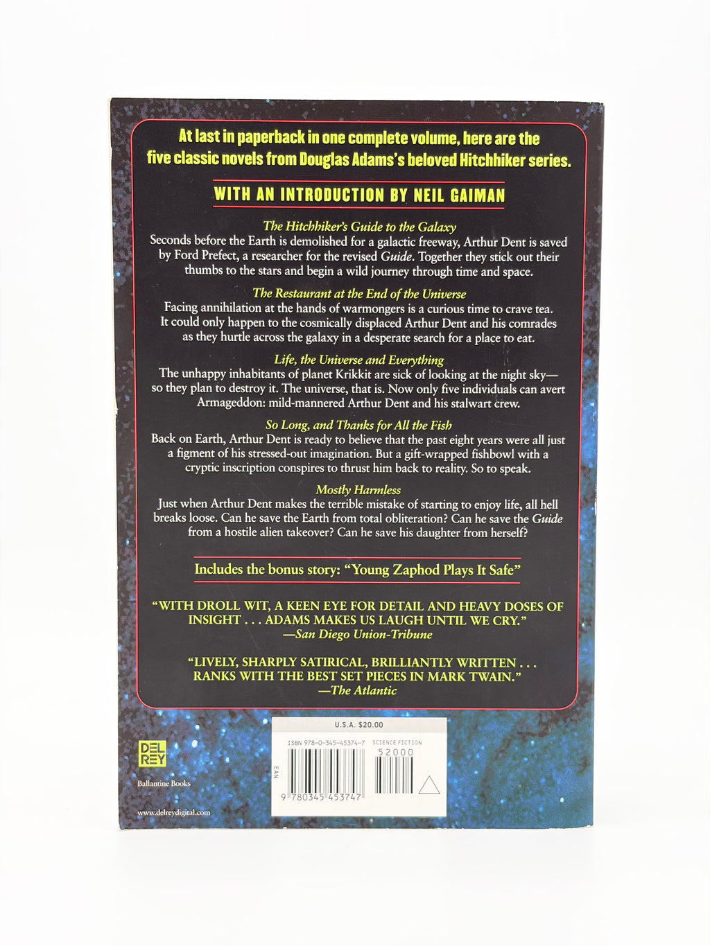 The Ultimate Hitchhiker's Guide to the Galaxy by Douglas Adams