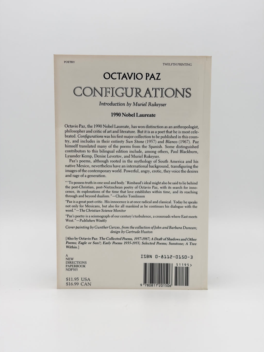 Configurations by Octavio Paz