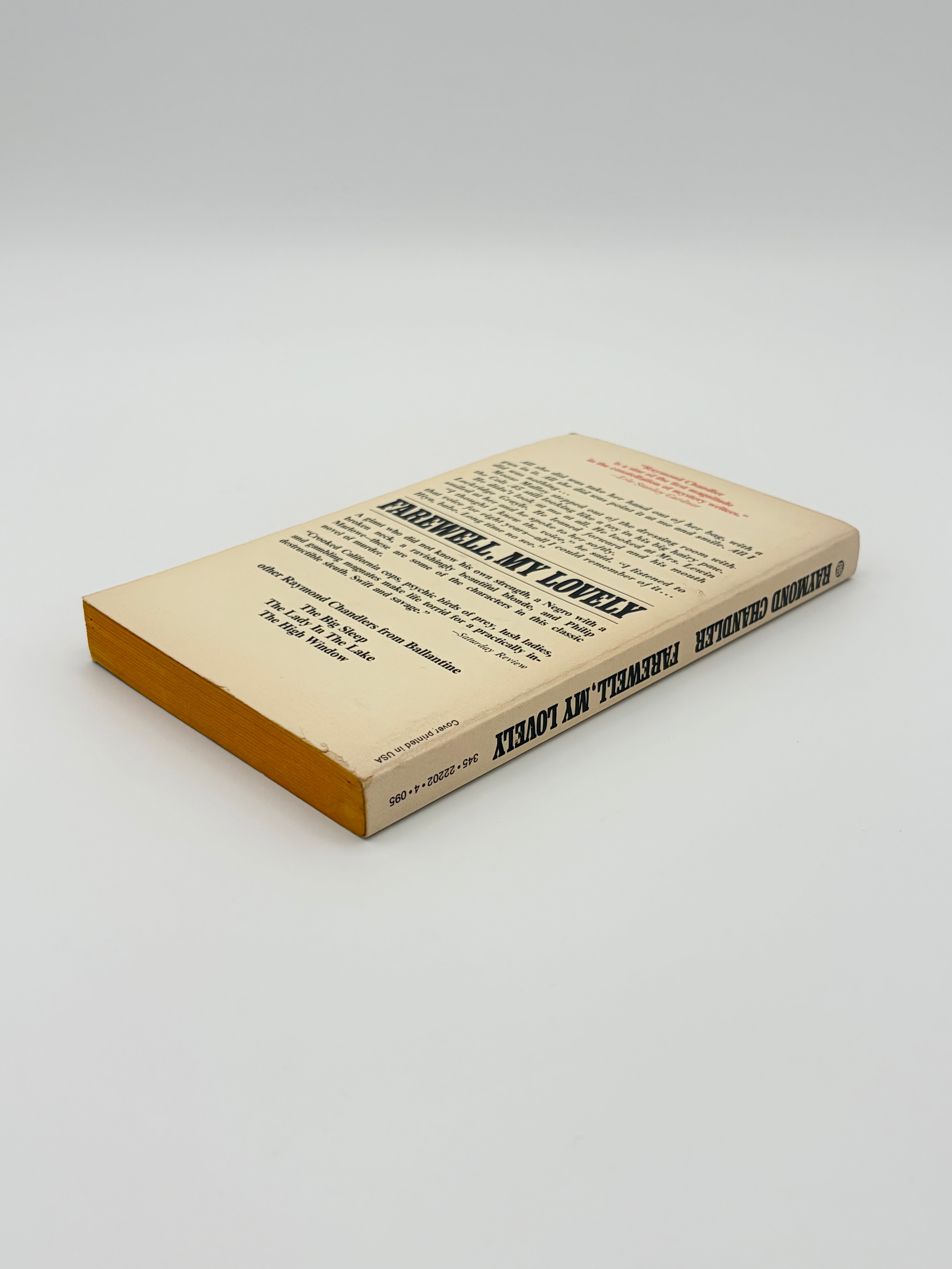 Farewell, My Lovely by Raymond Chandler