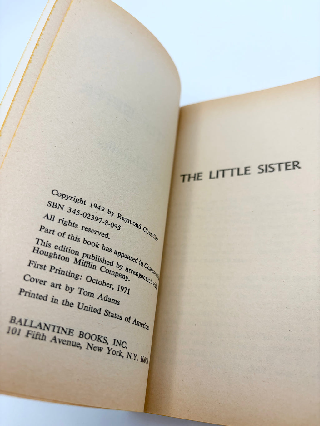 The Little Sister by Raymond Chandler