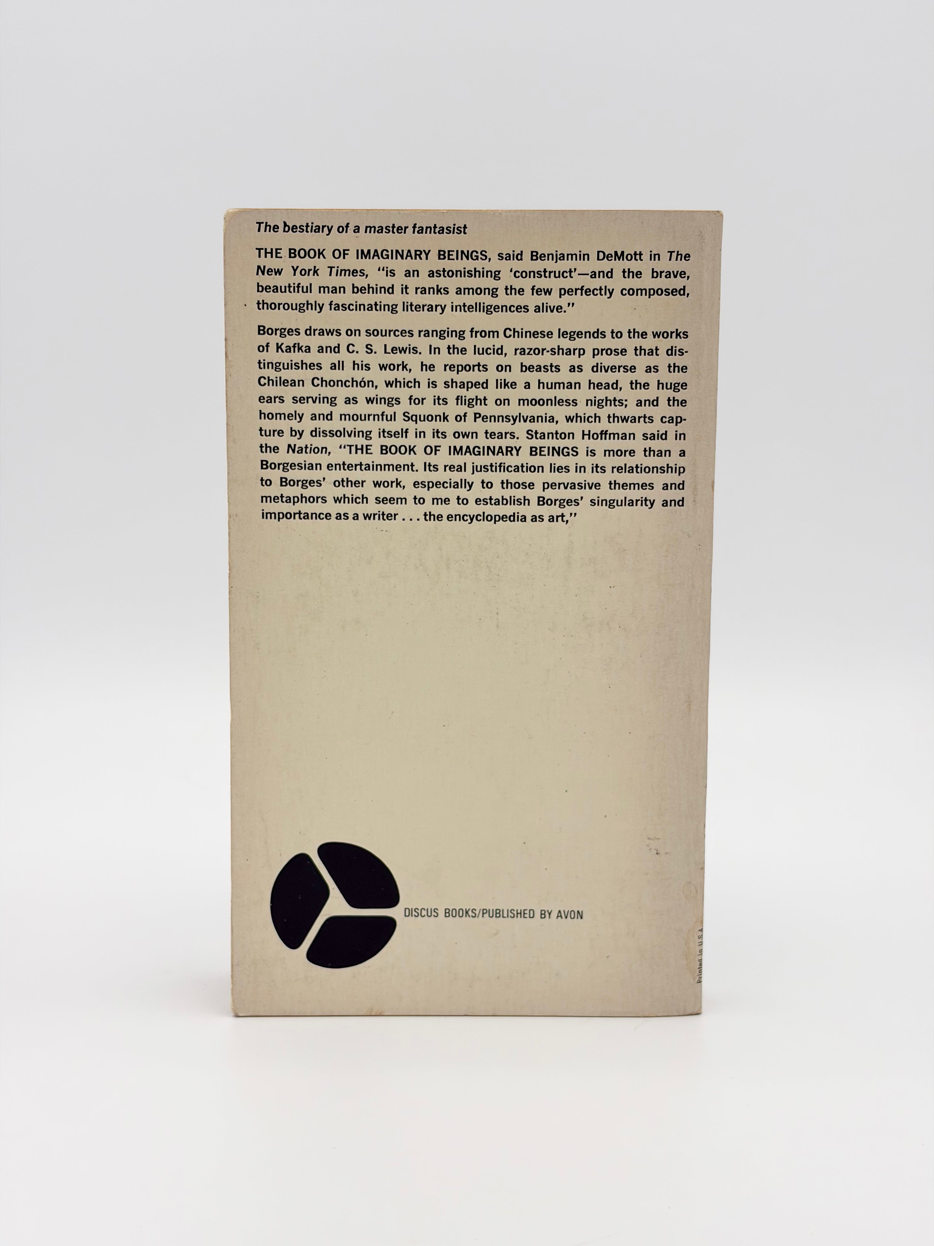 The Book of Imaginary Beings by Jorge Luis Borges