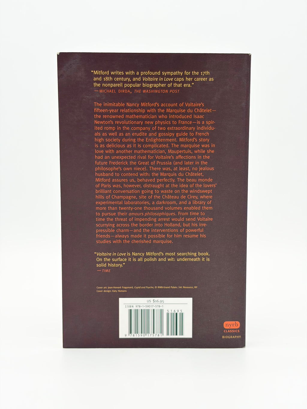 Voltaire in Love by Nancy Mitford - NYRB Classics