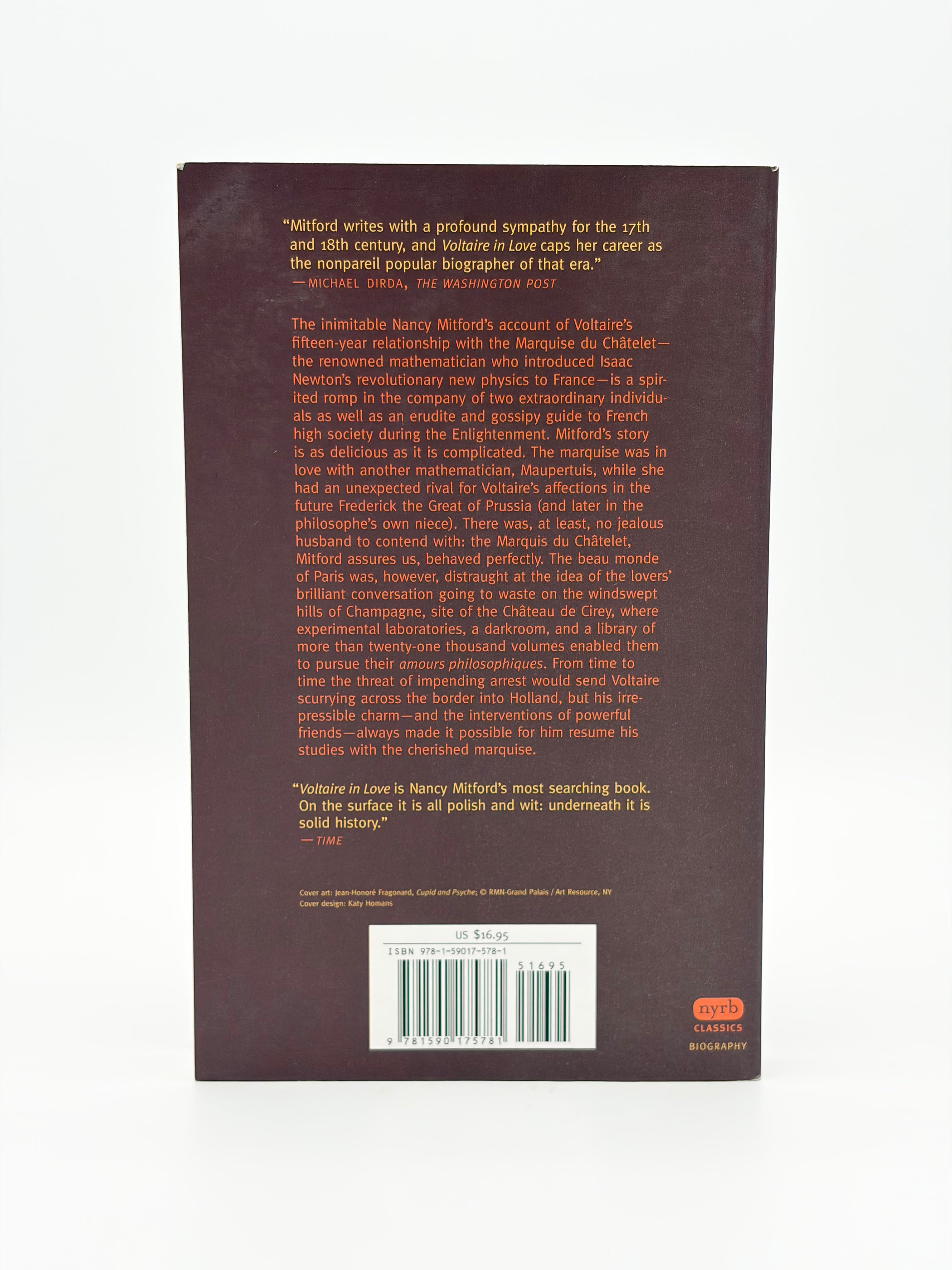 Voltaire in Love by Nancy Mitford - NYRB Classics