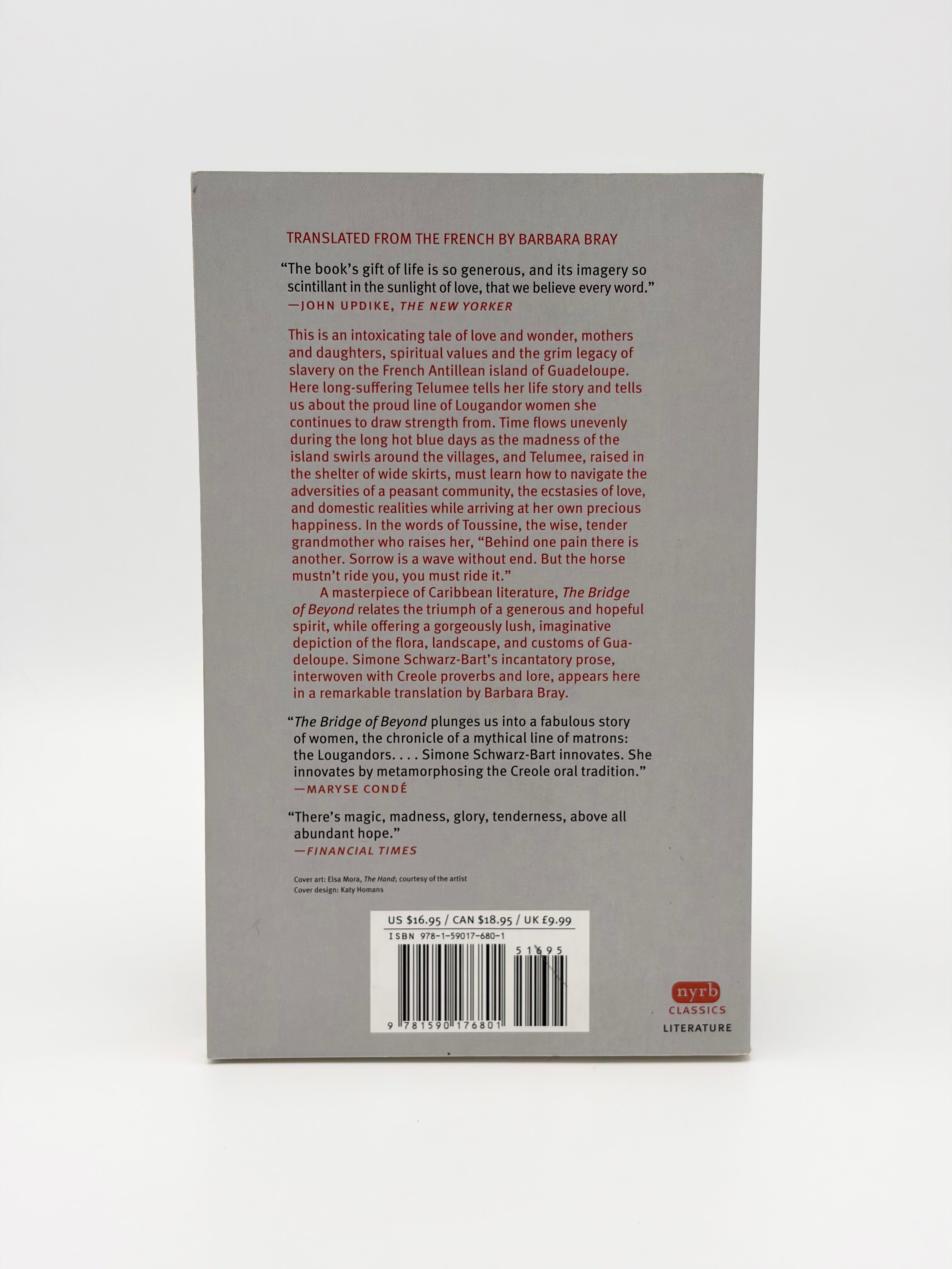 The Bridge of Beyond by Simone Schwarz-Bart - NYRB Classics