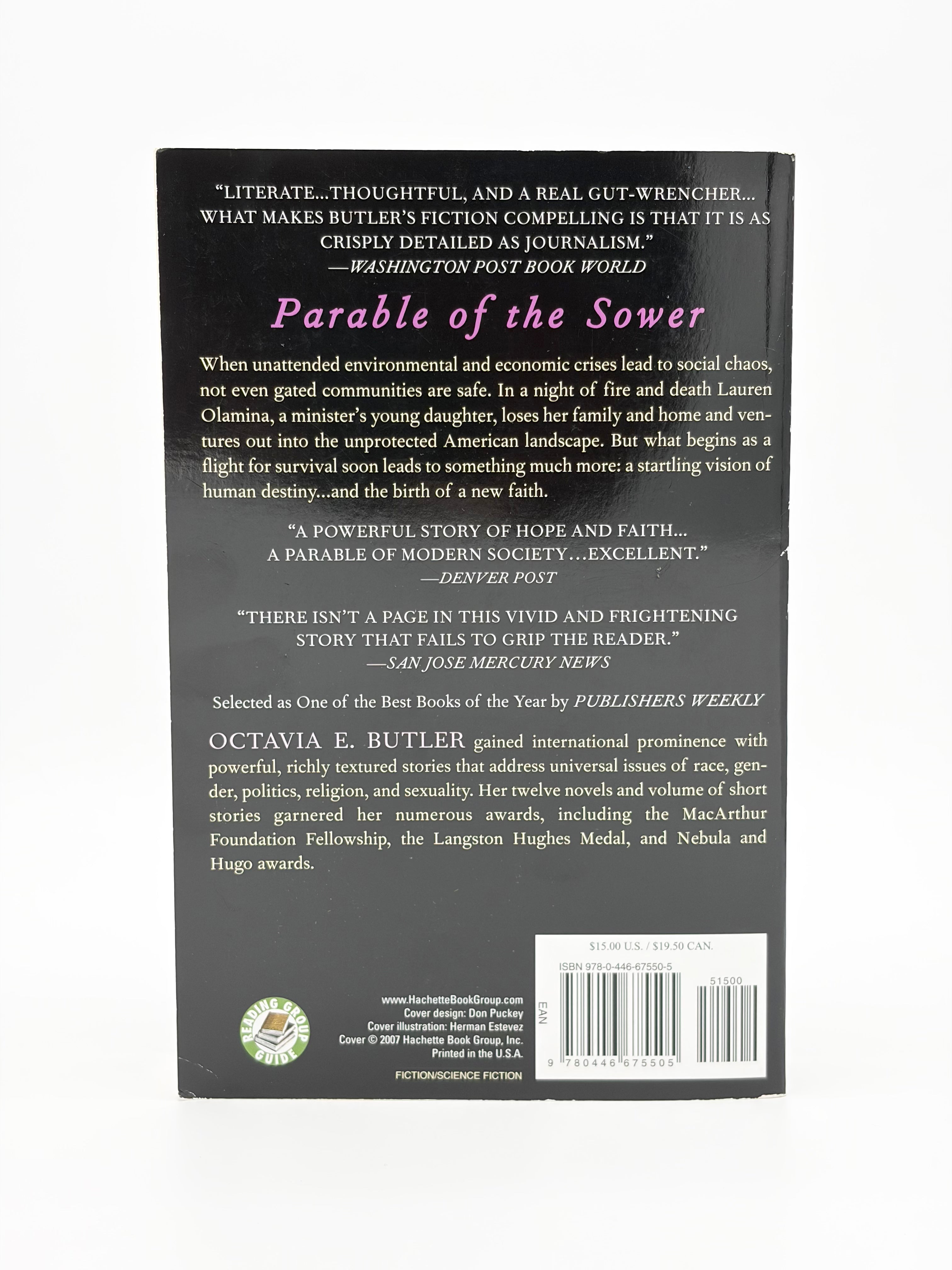 Parable of the Sower by Octavia E. Butler