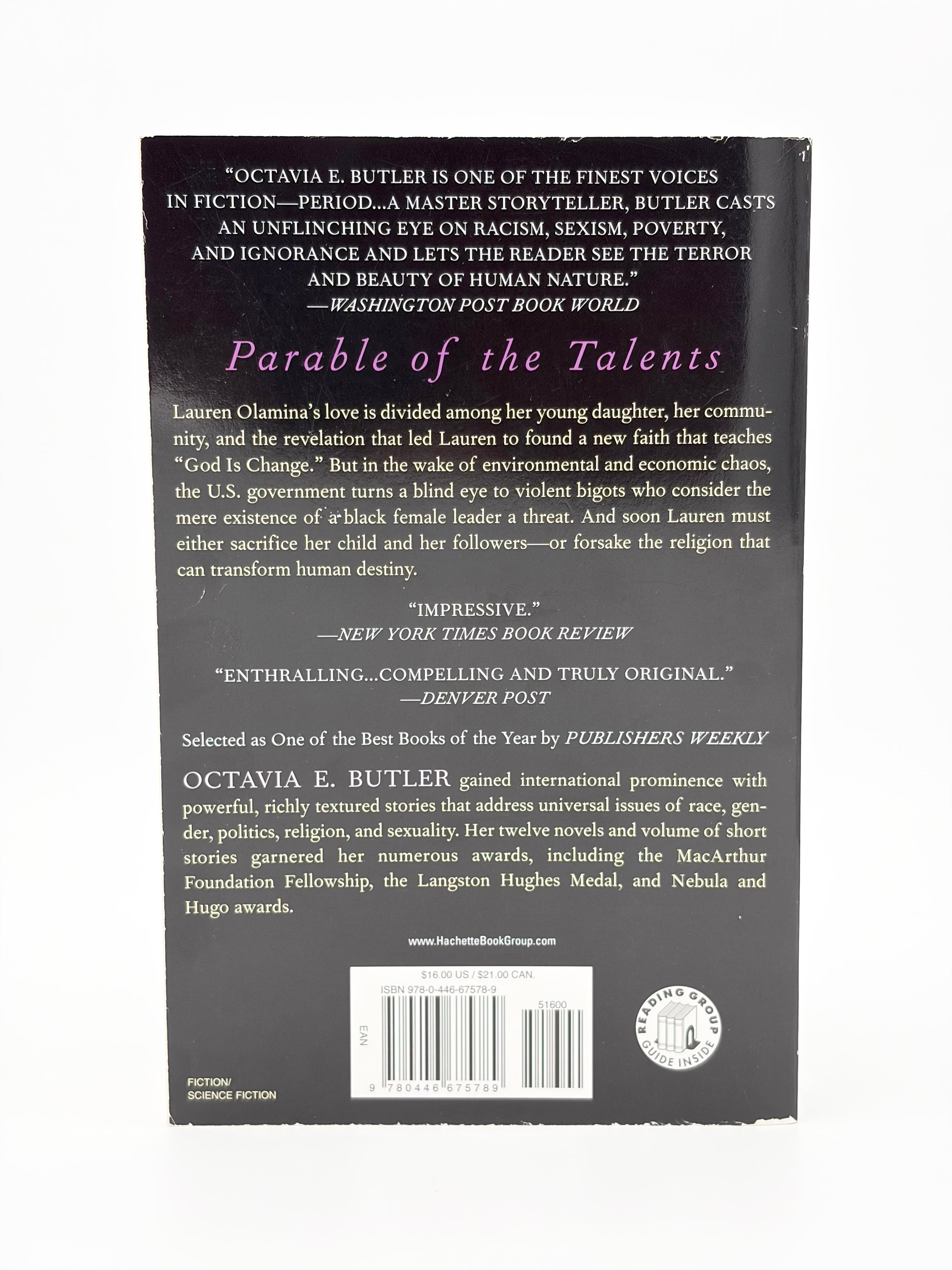 Parable of the Talents by Octavia E. Butler