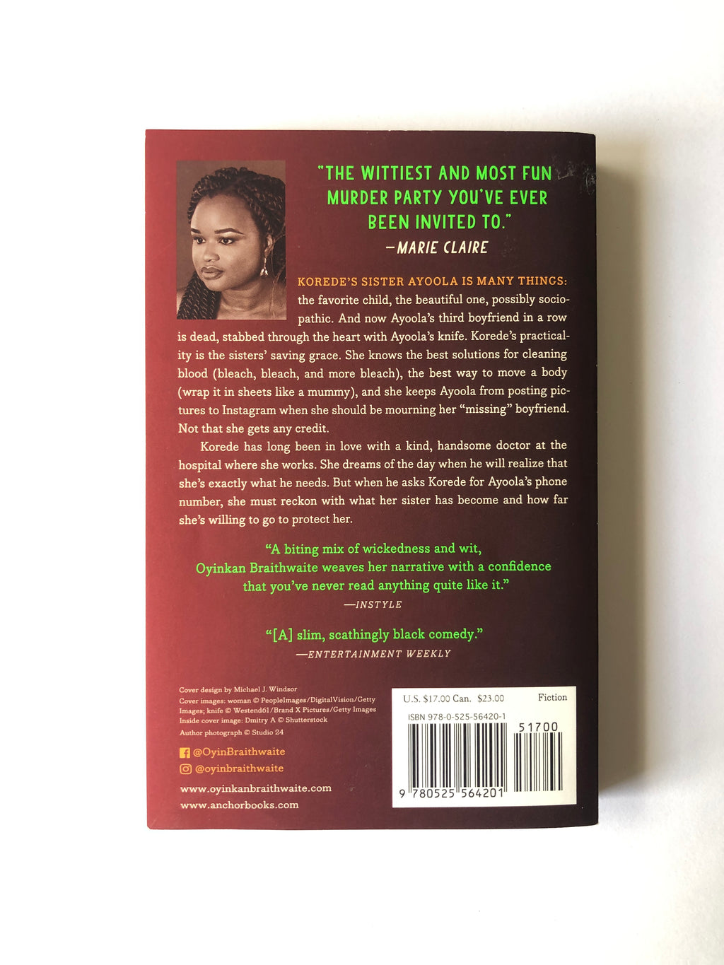 My Sister, the Serial Killer by Oyinkan Braithwaite