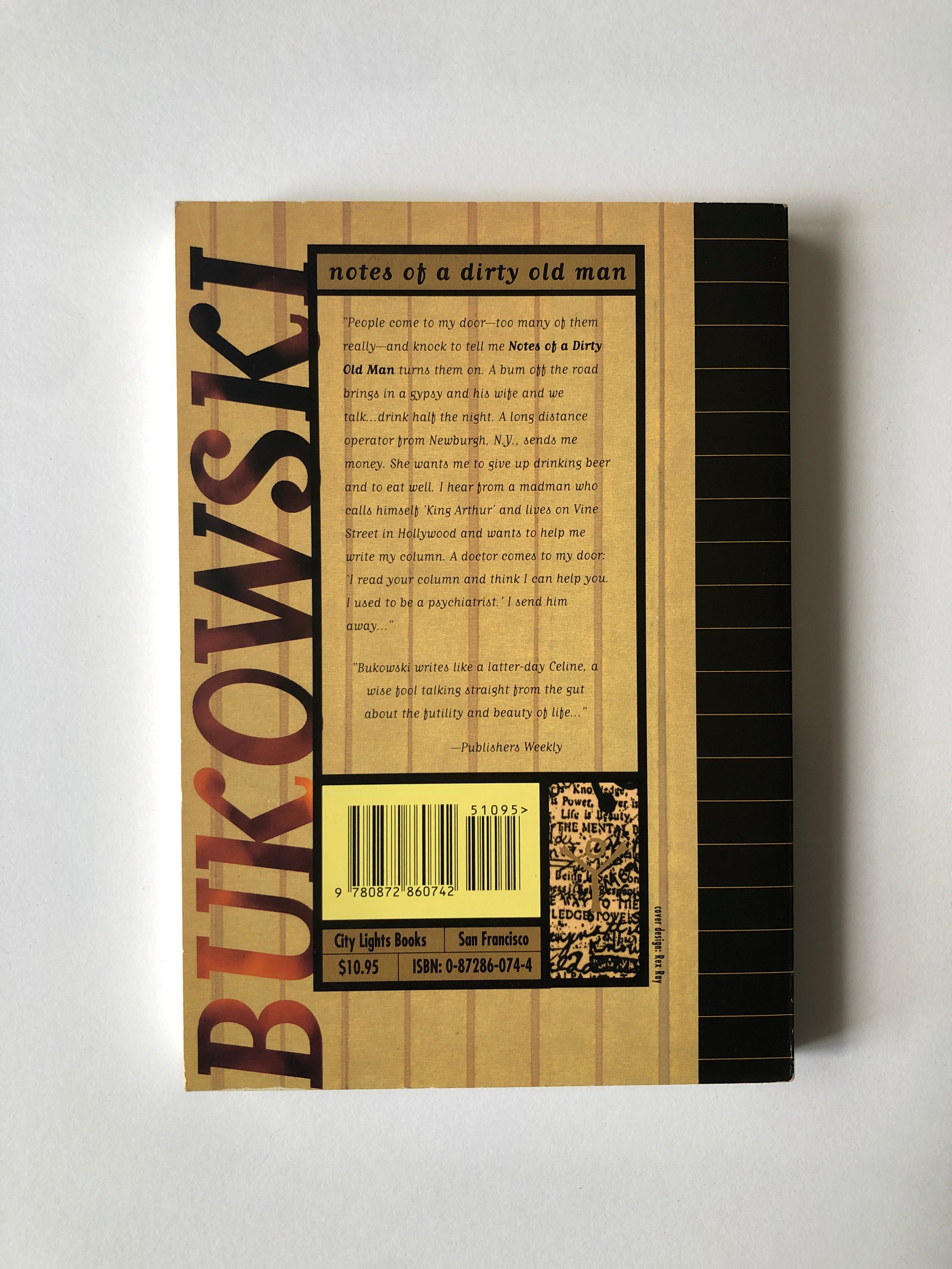 Notes of a Dirty Old Man by Charles Bukowski