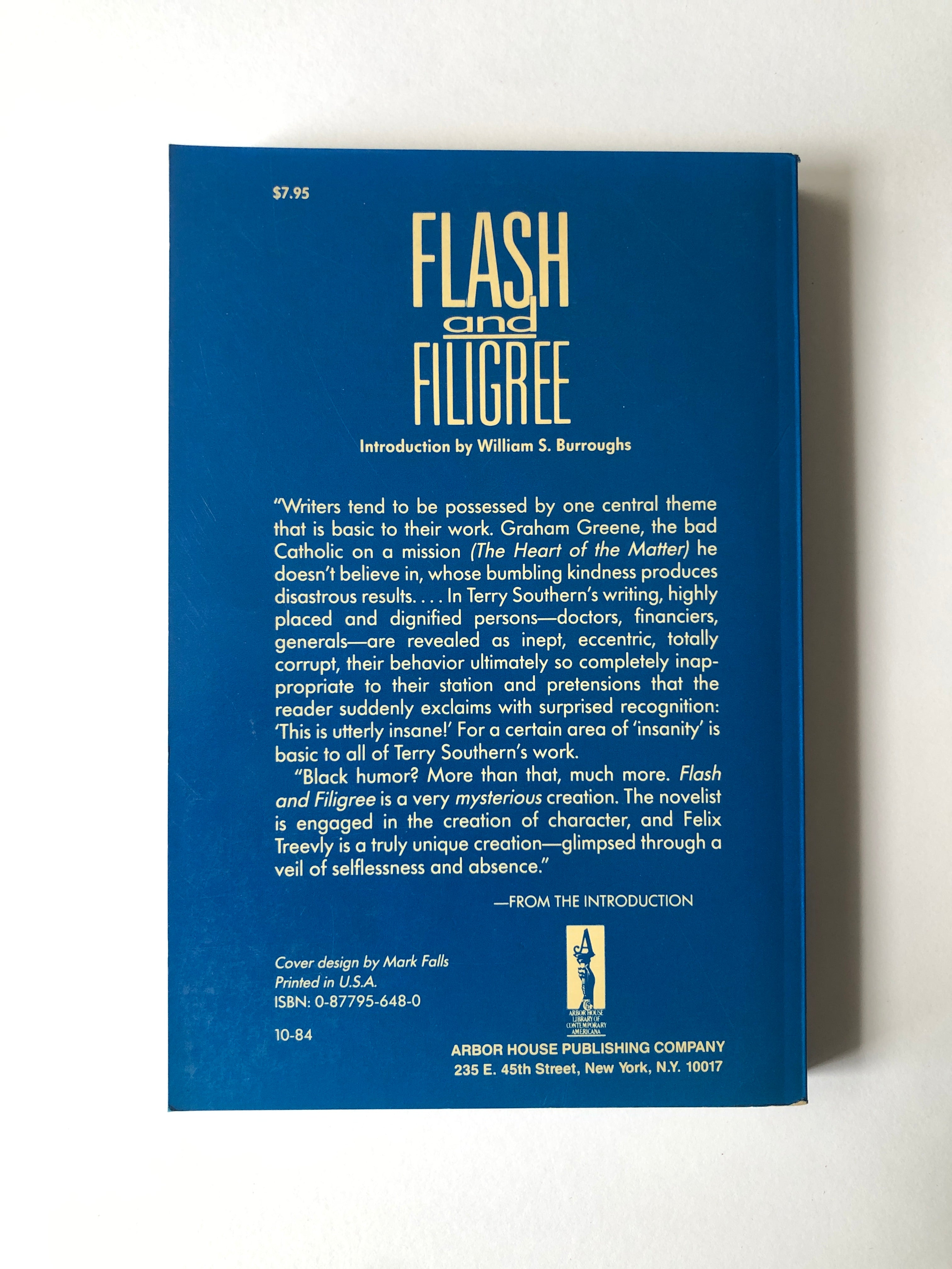 Flash and Filigree by Terry Southern