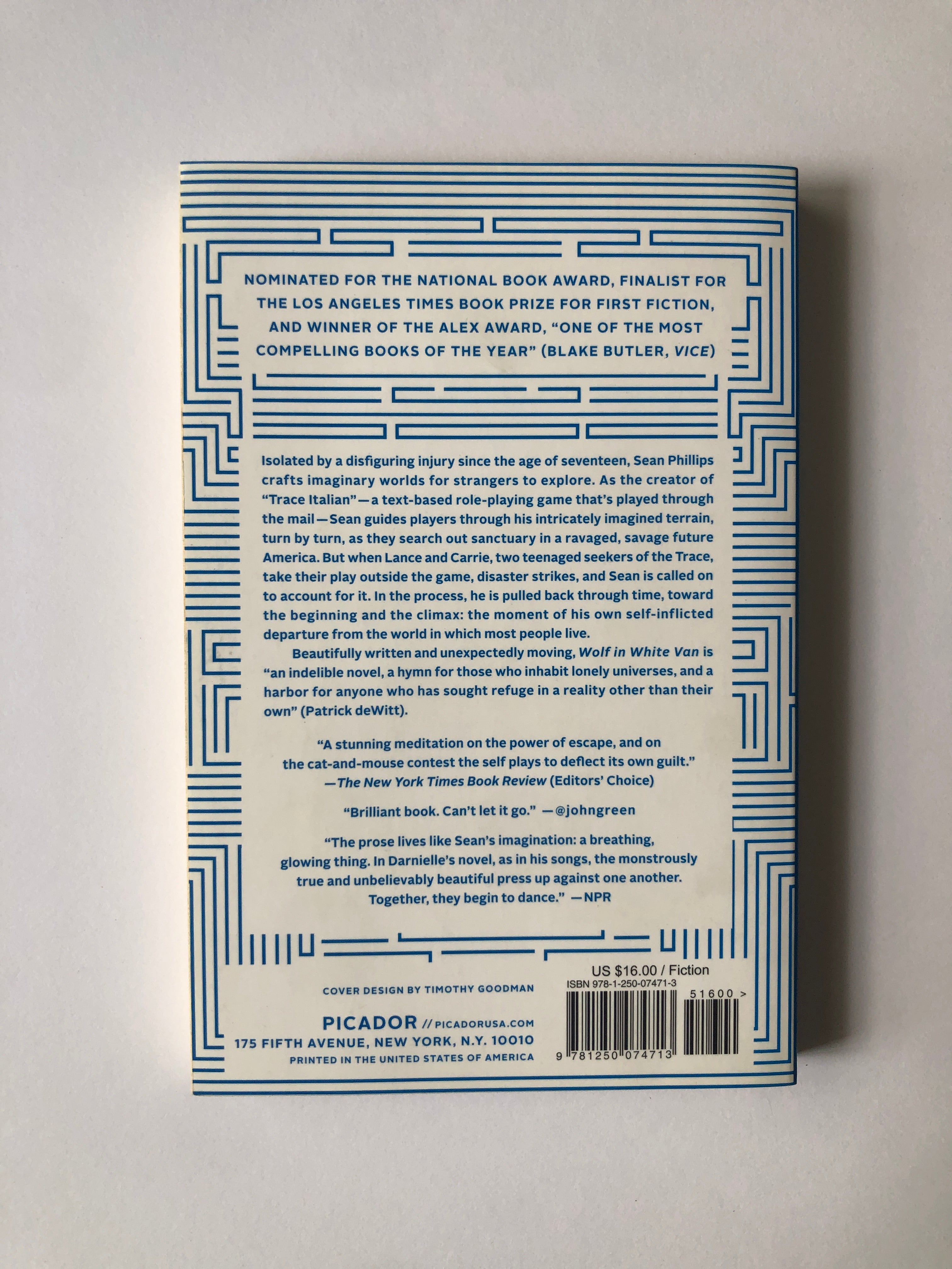 Wolf in White Van by John Darnielle (Signed)