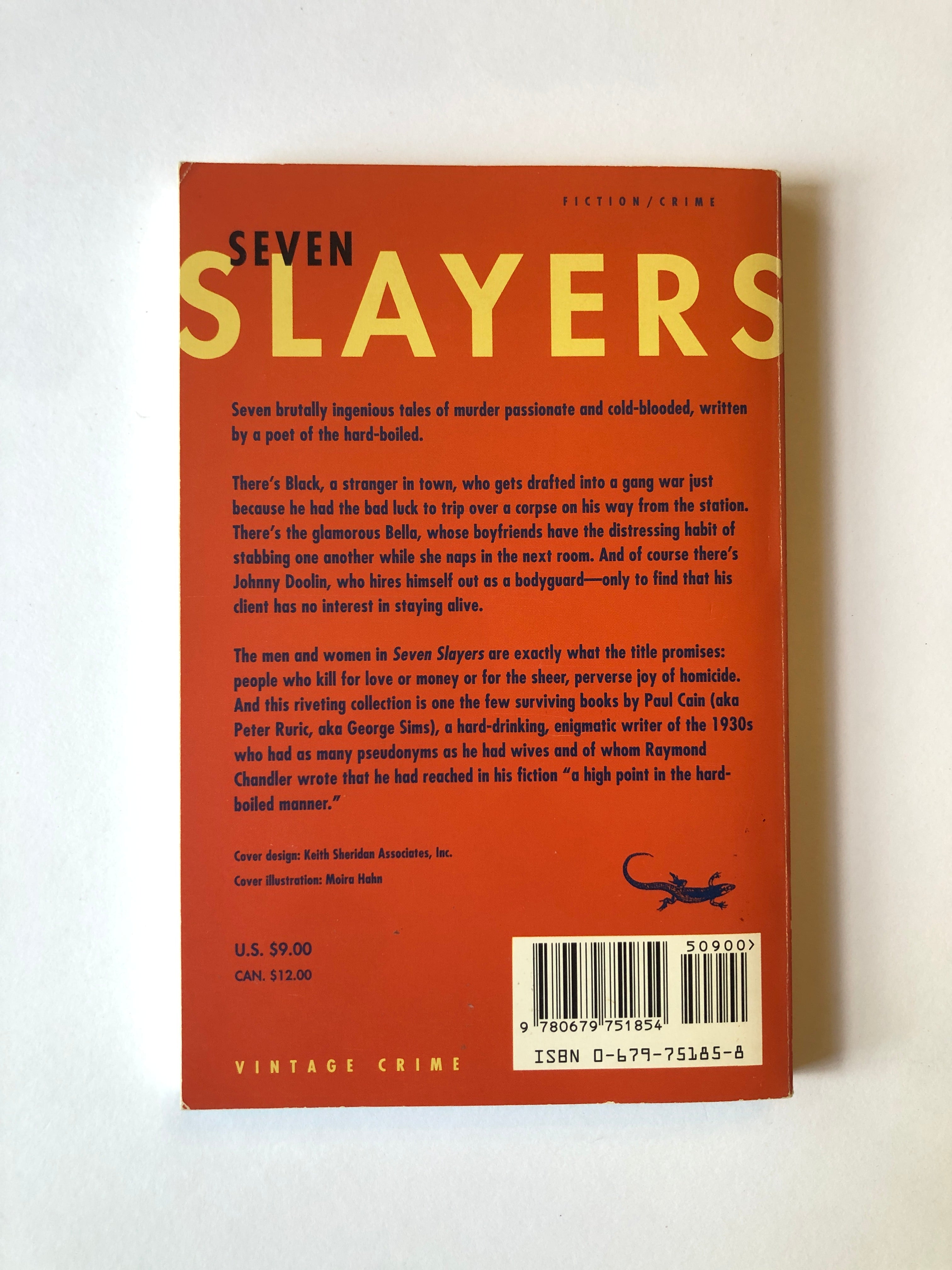 Seven Slayers by Paul Cain