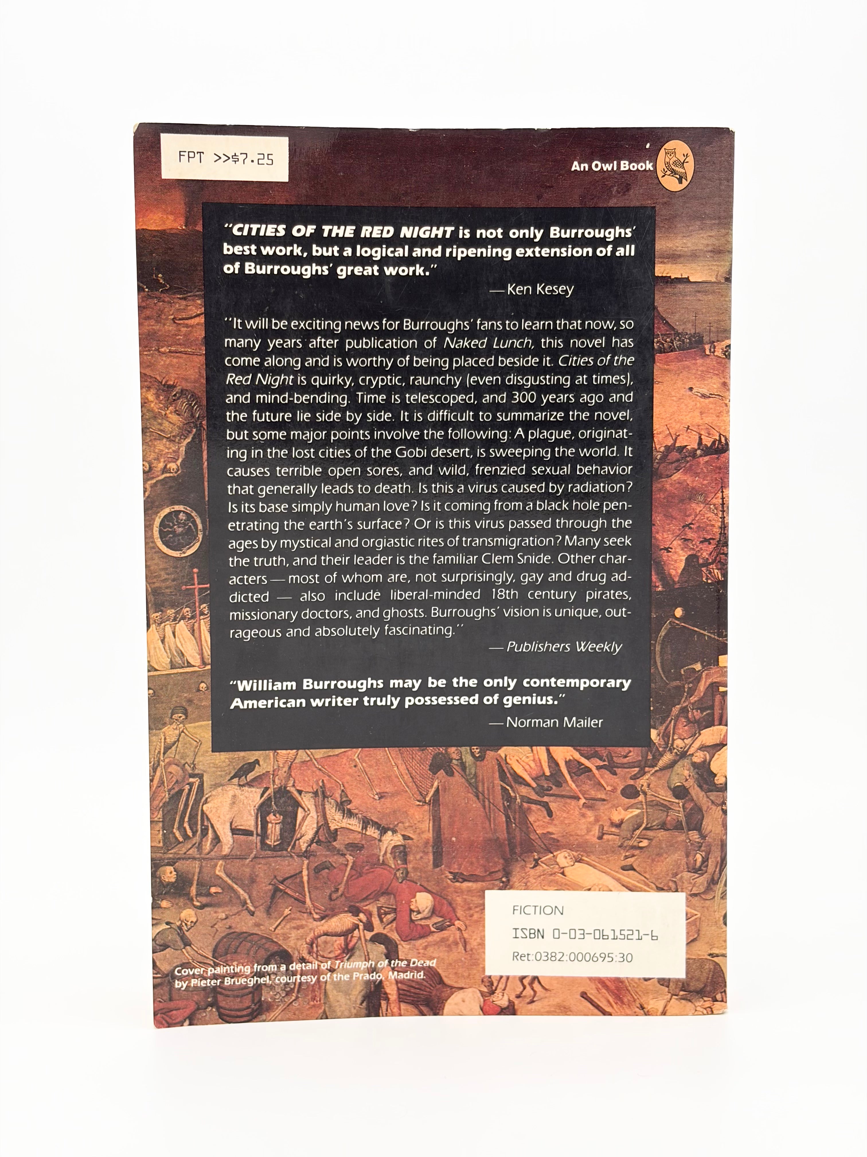 Cities of the Red Night by William S. Burroughs