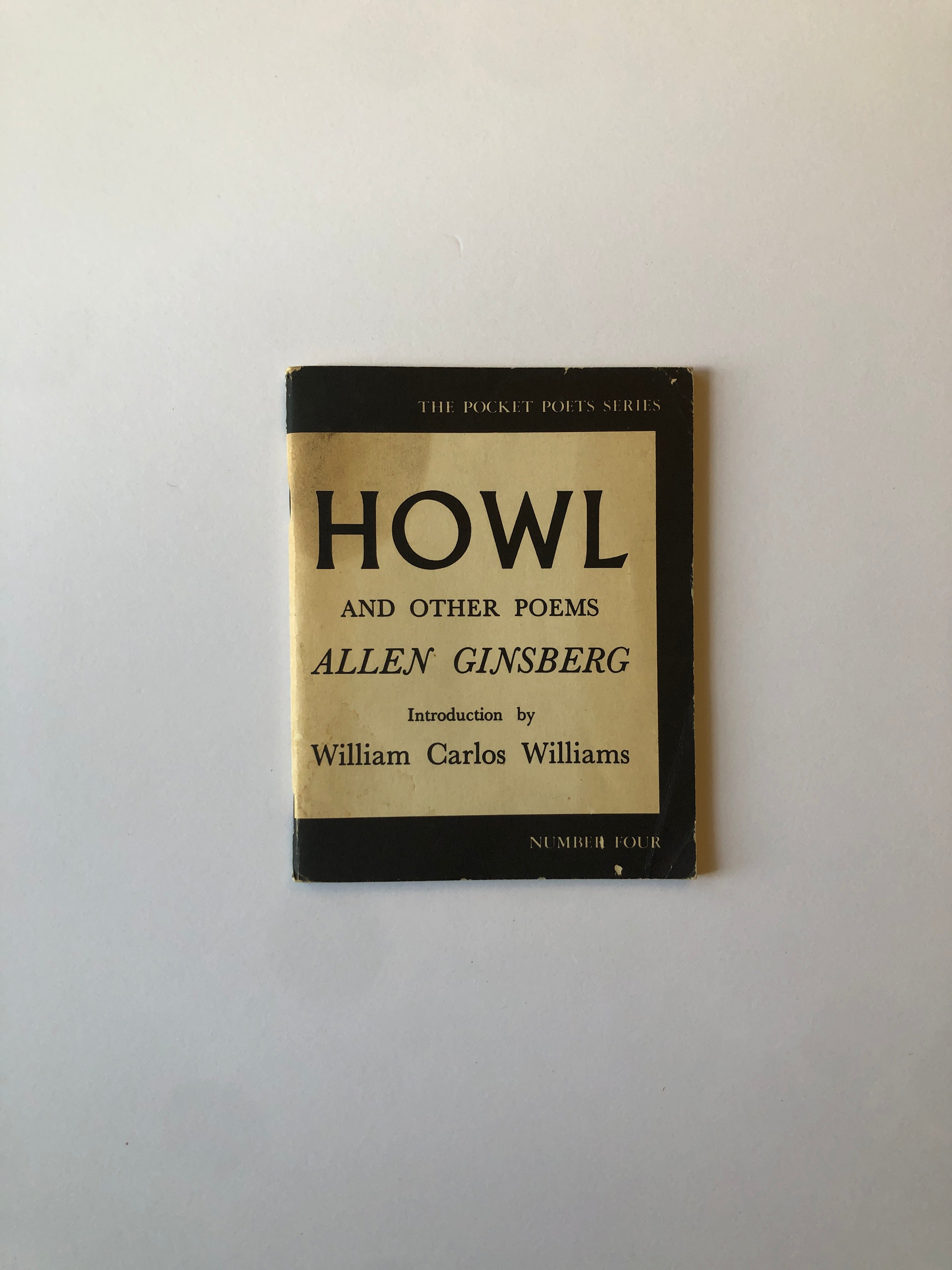 Howl and Other Poems by Allen Ginsberg - City Lights Pocket Poet Series
