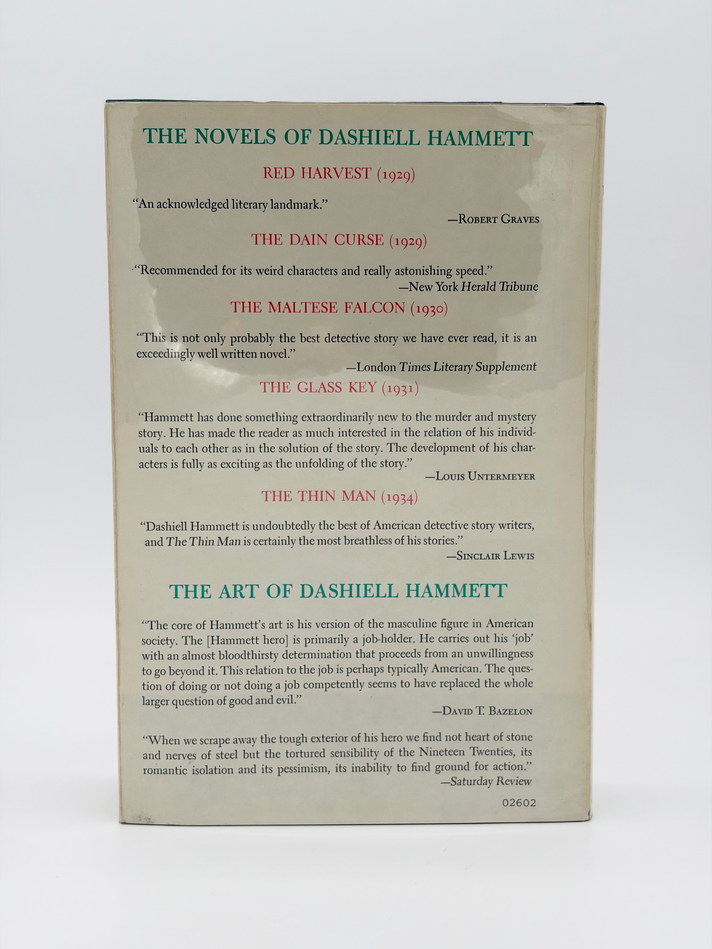 The Novels of Dashiell Hammett
