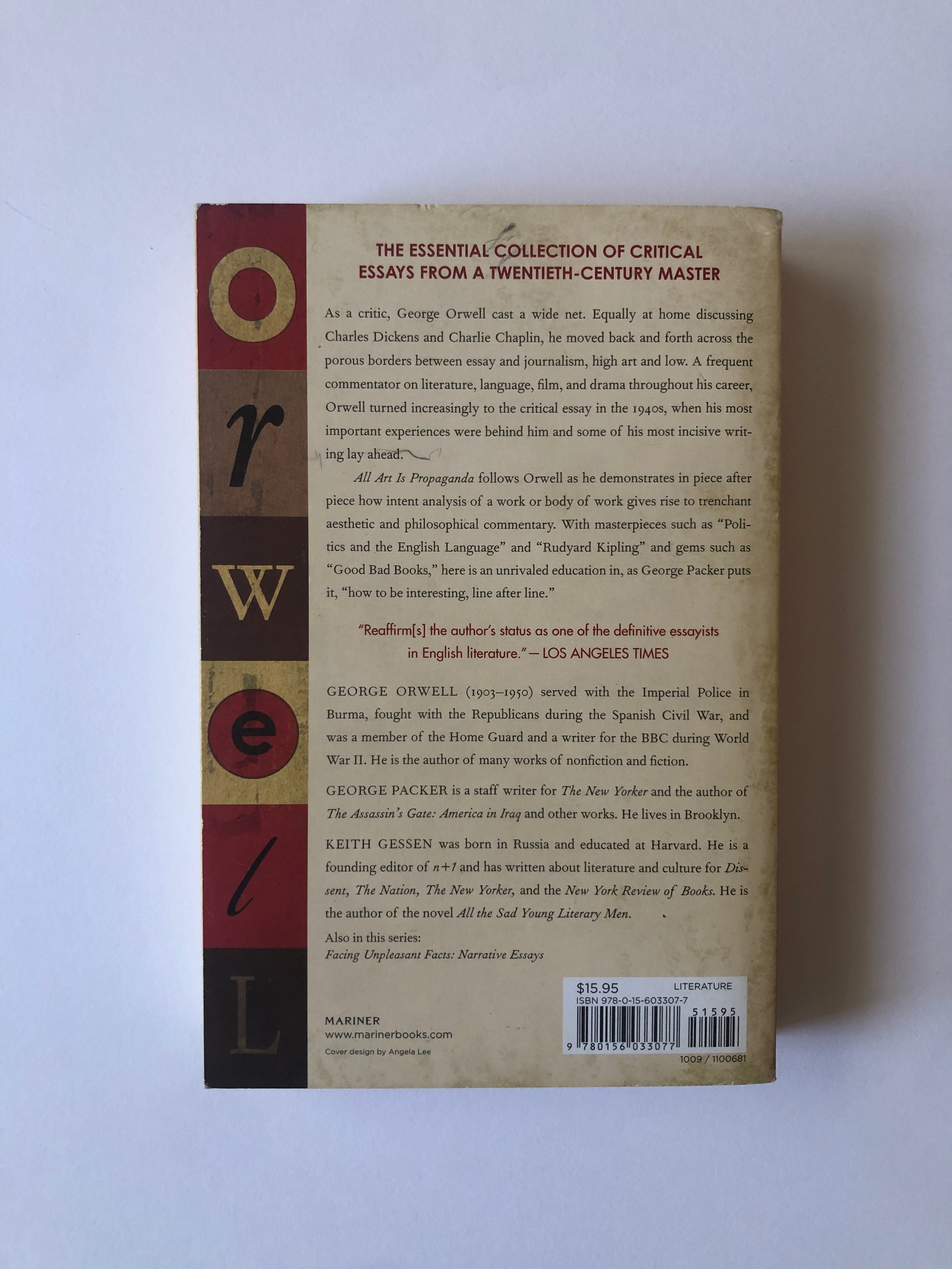 All Art is Propaganda - Critical Essays by George Orwell
