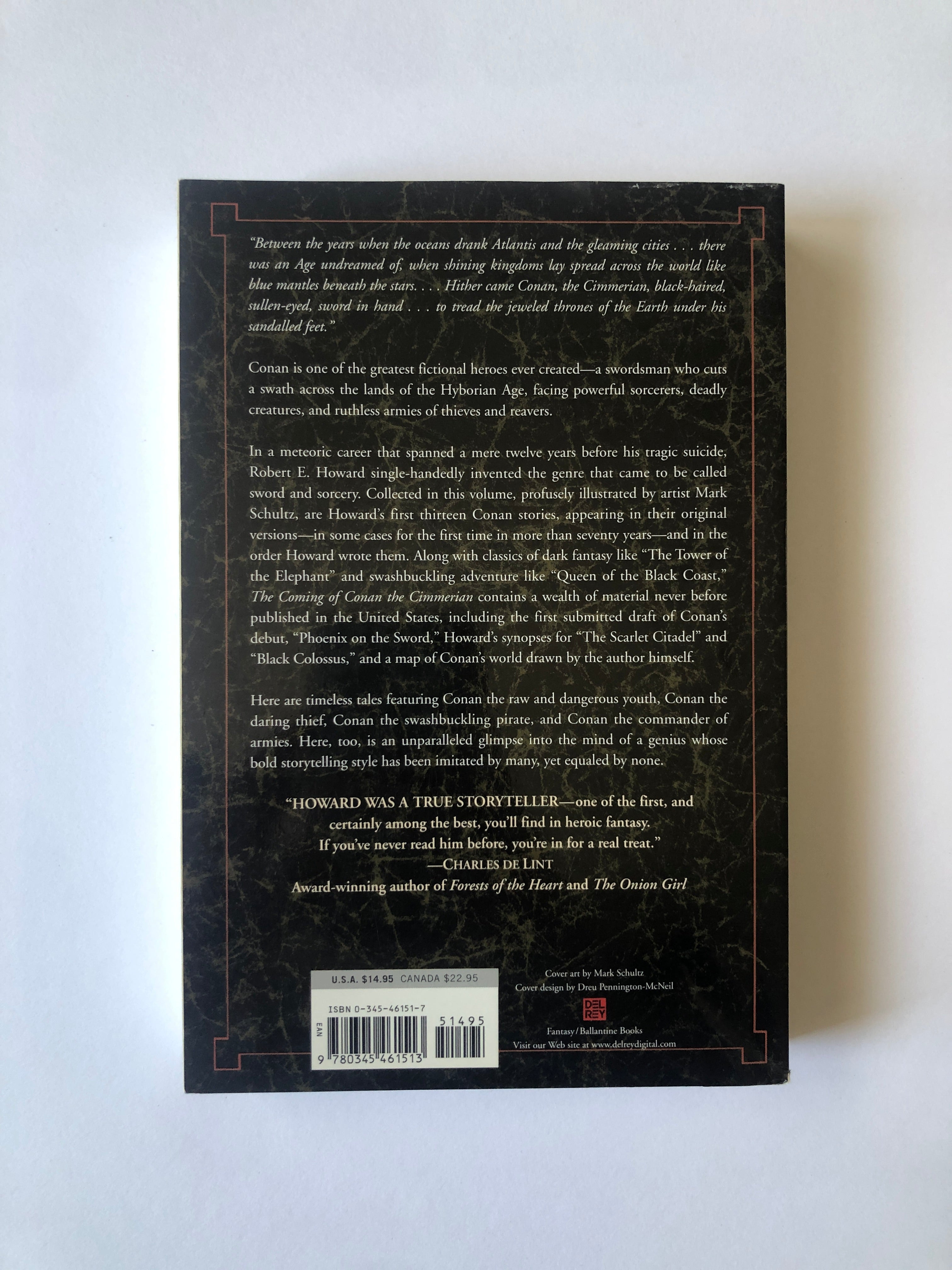 The Coming of Conan the Cimmerian by Robert E. Howard