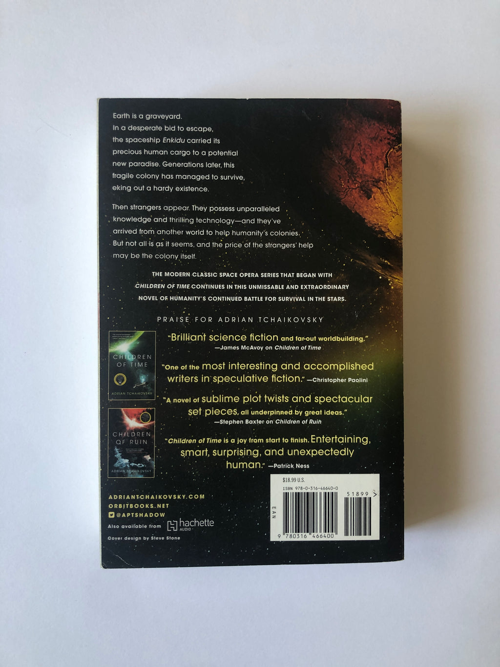 Children of Memory by Adrian Tchaikovsky
