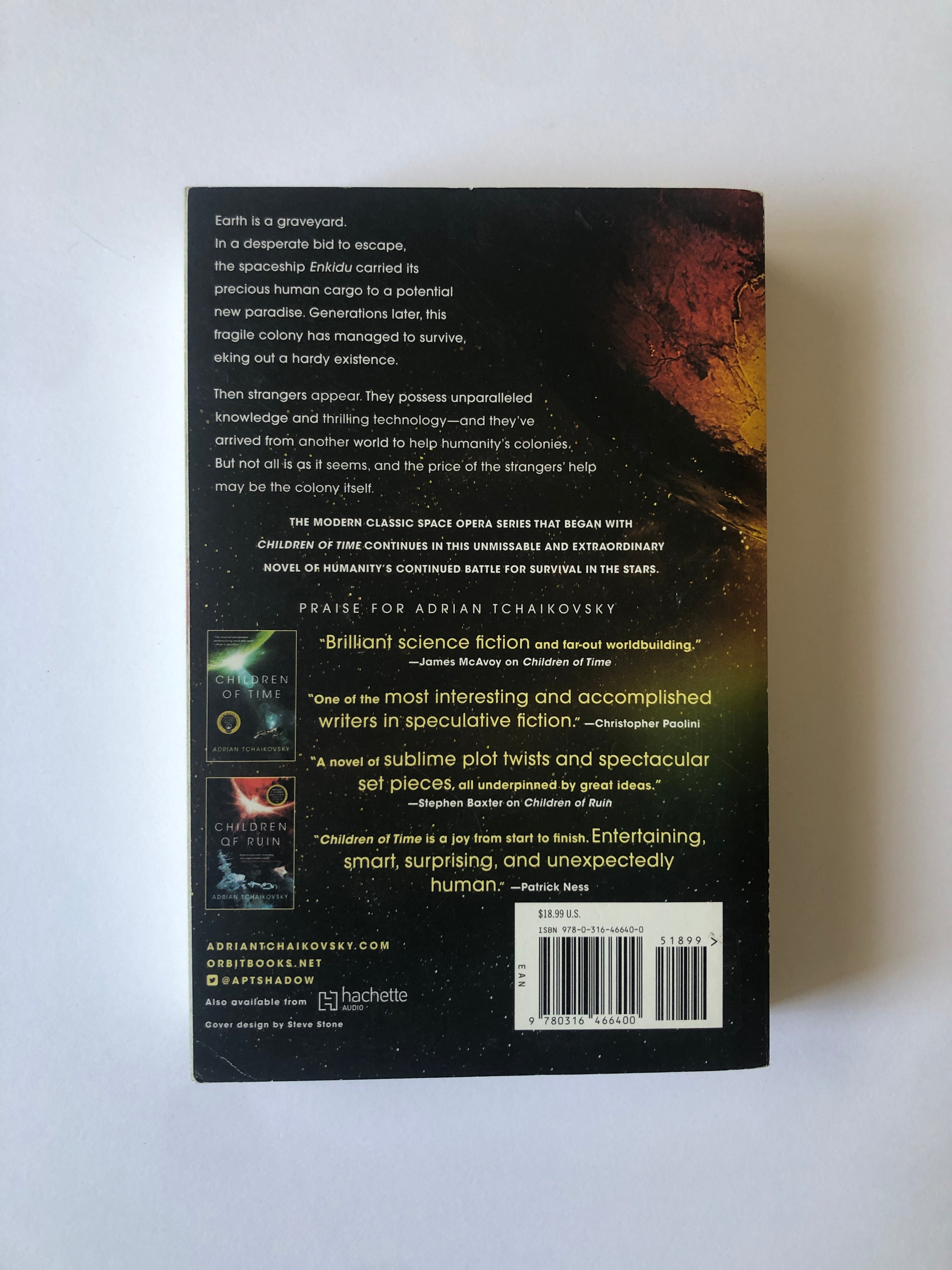 Children of Memory by Adrian Tchaikovsky