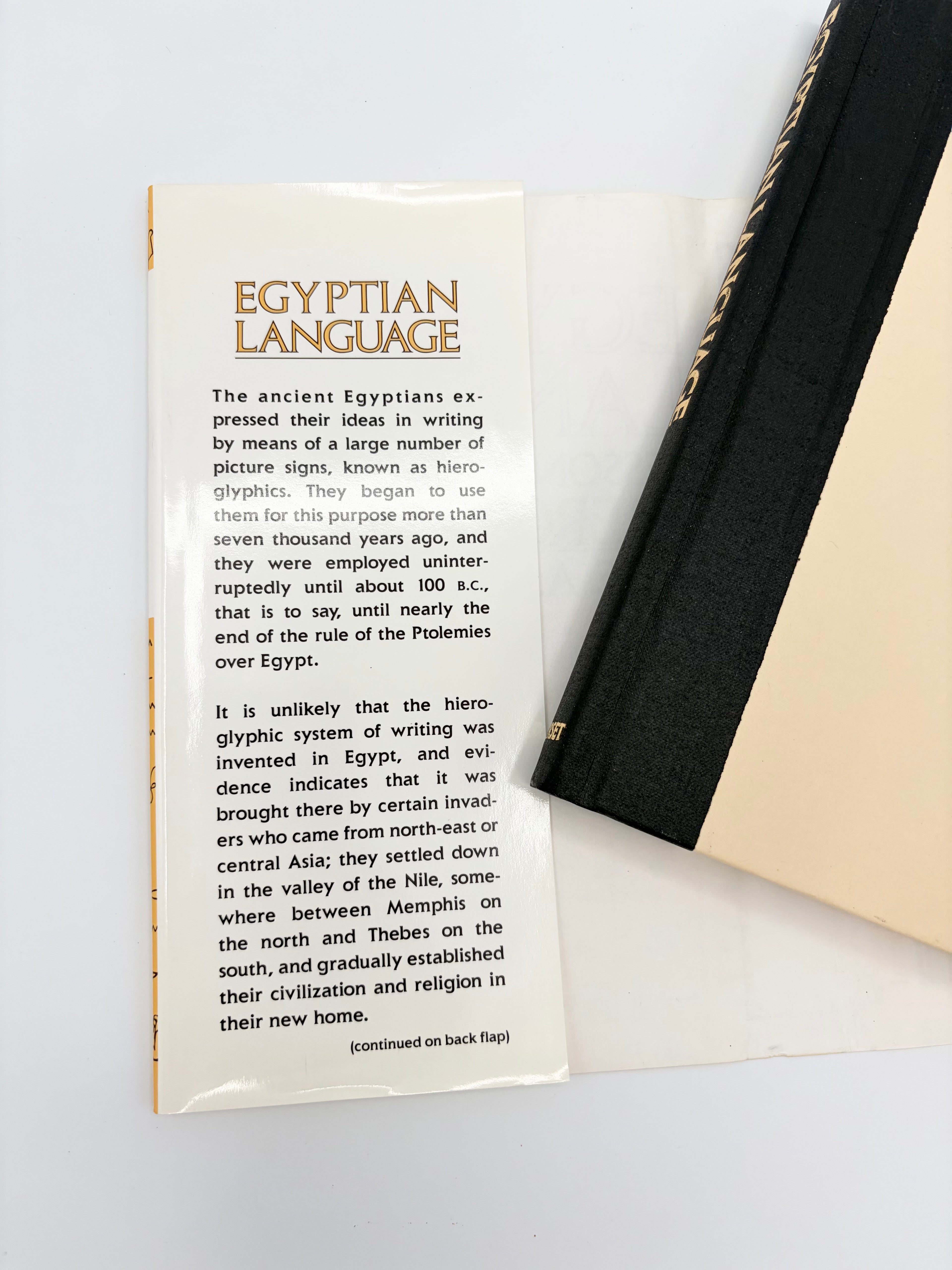 Egyptian Language - Lessons in Egyptian Hieroglyphics by Sir E.A. Wallis Budge