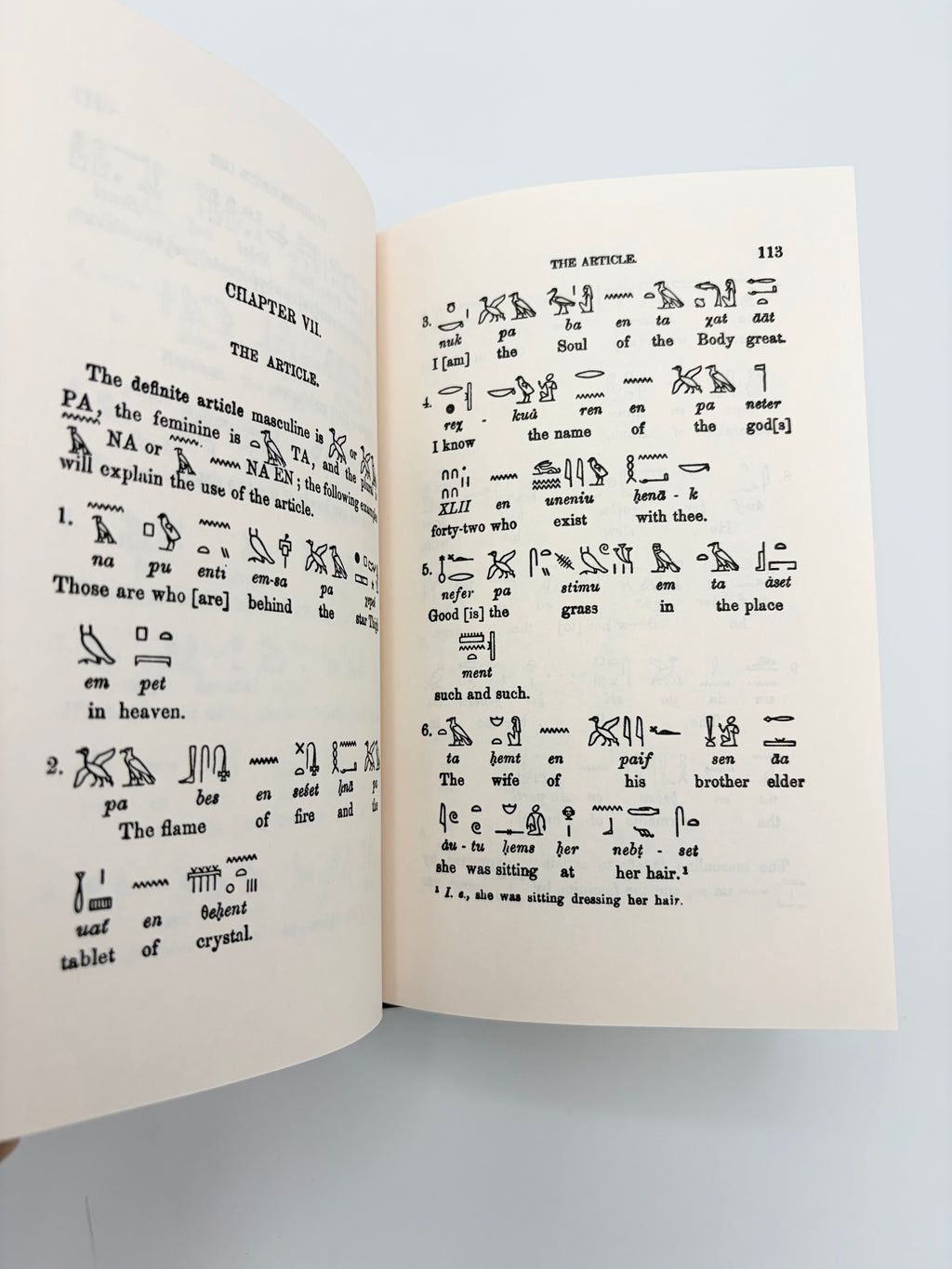 Egyptian Language - Lessons in Egyptian Hieroglyphics by Sir E.A. Wallis Budge