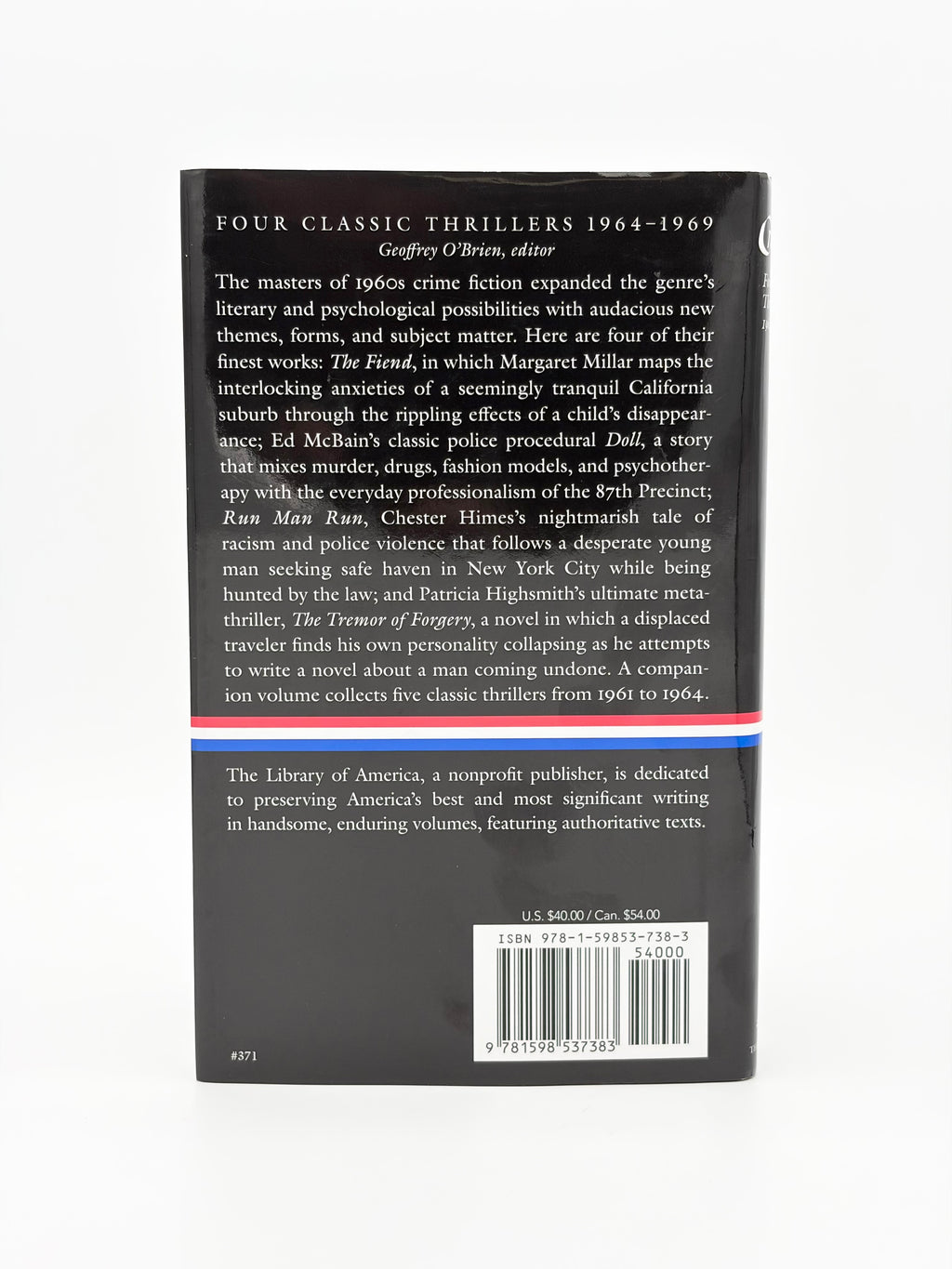 Crime Novels: Four Classic Thrillers 1964-1969 - The Library of America