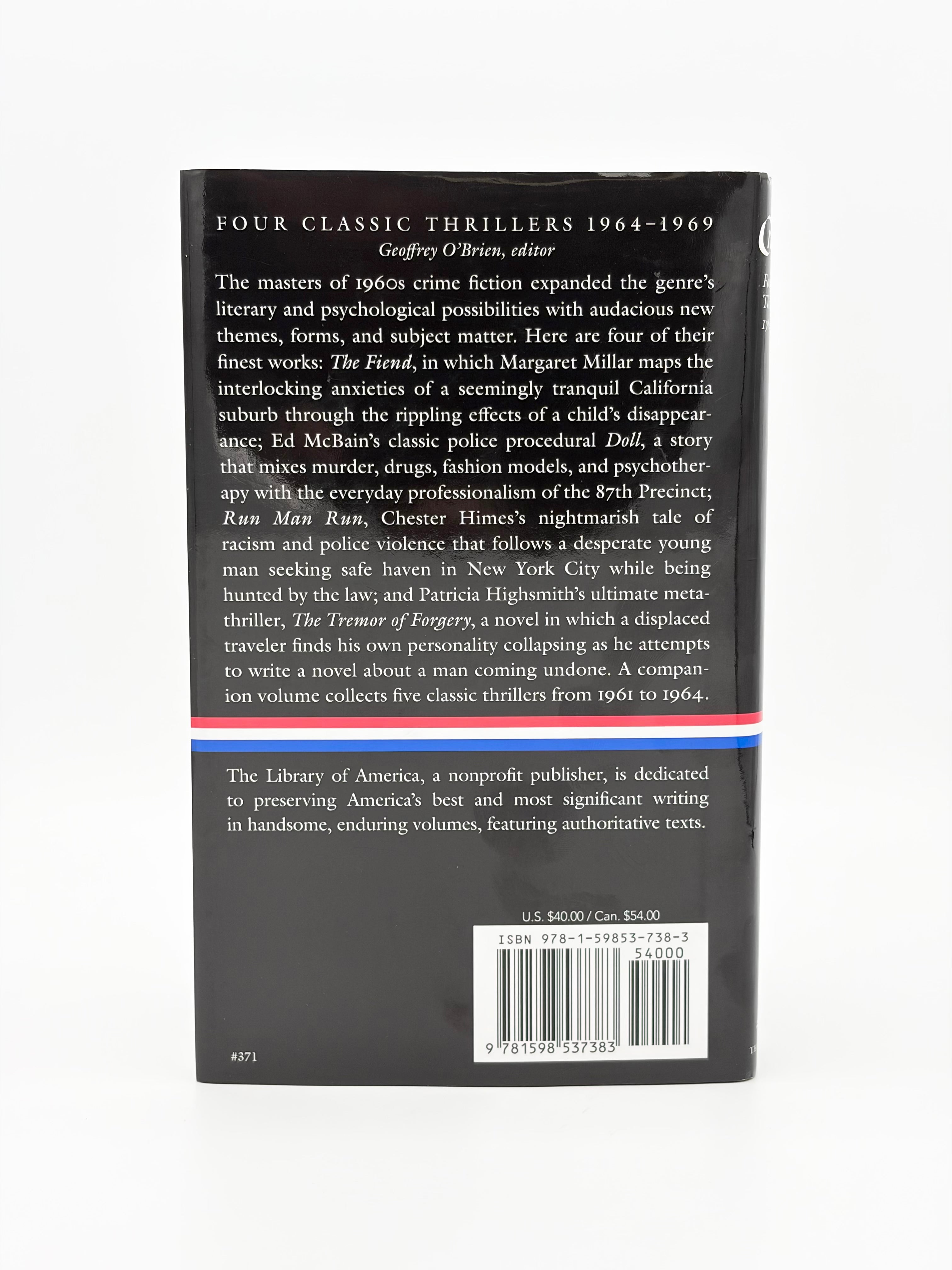 Crime Novels: Four Classic Thrillers 1964-1969 - The Library of America