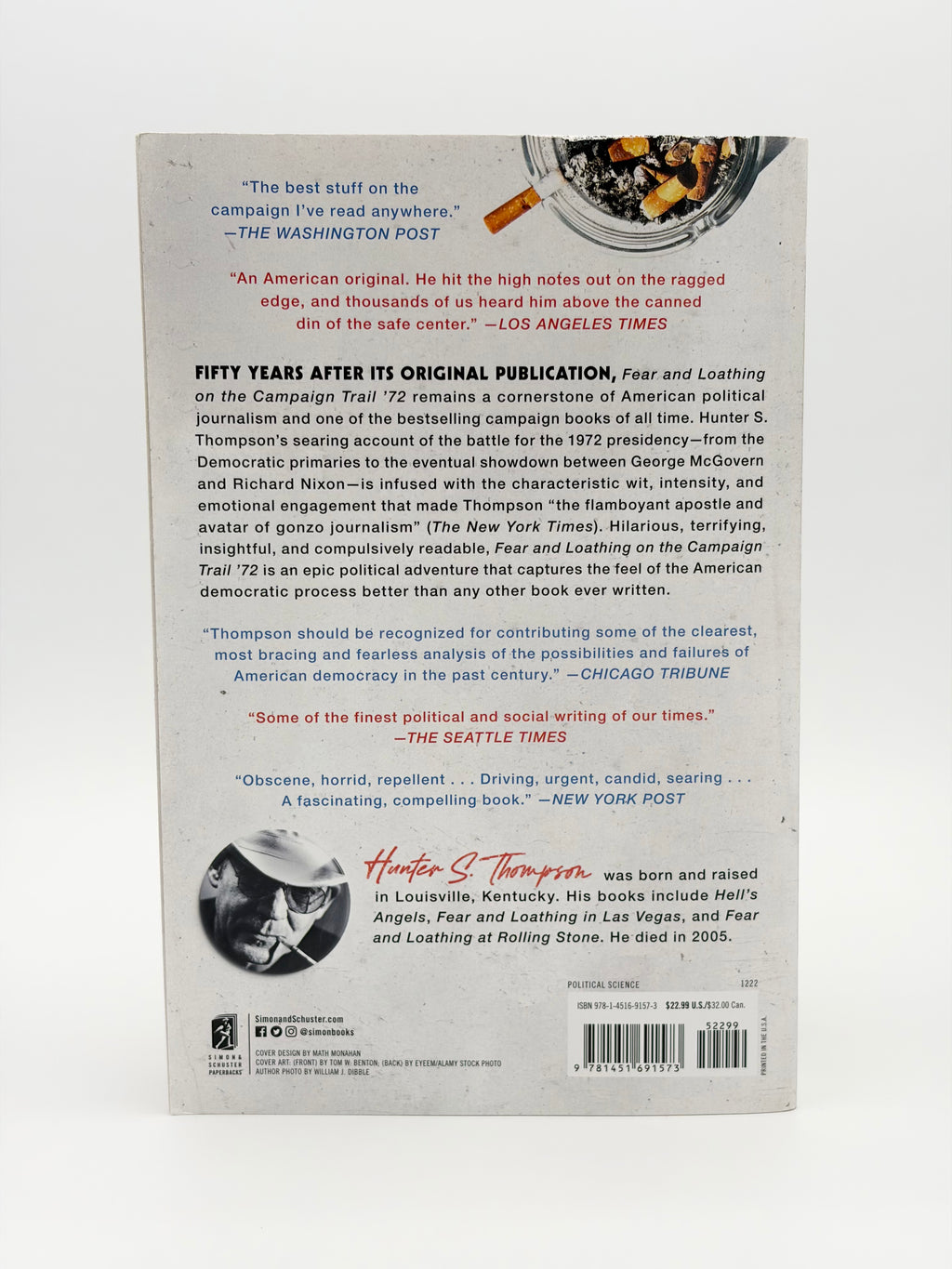 Fear and Loathing on the Campaign Trail '72 by Hunter S. Thompson