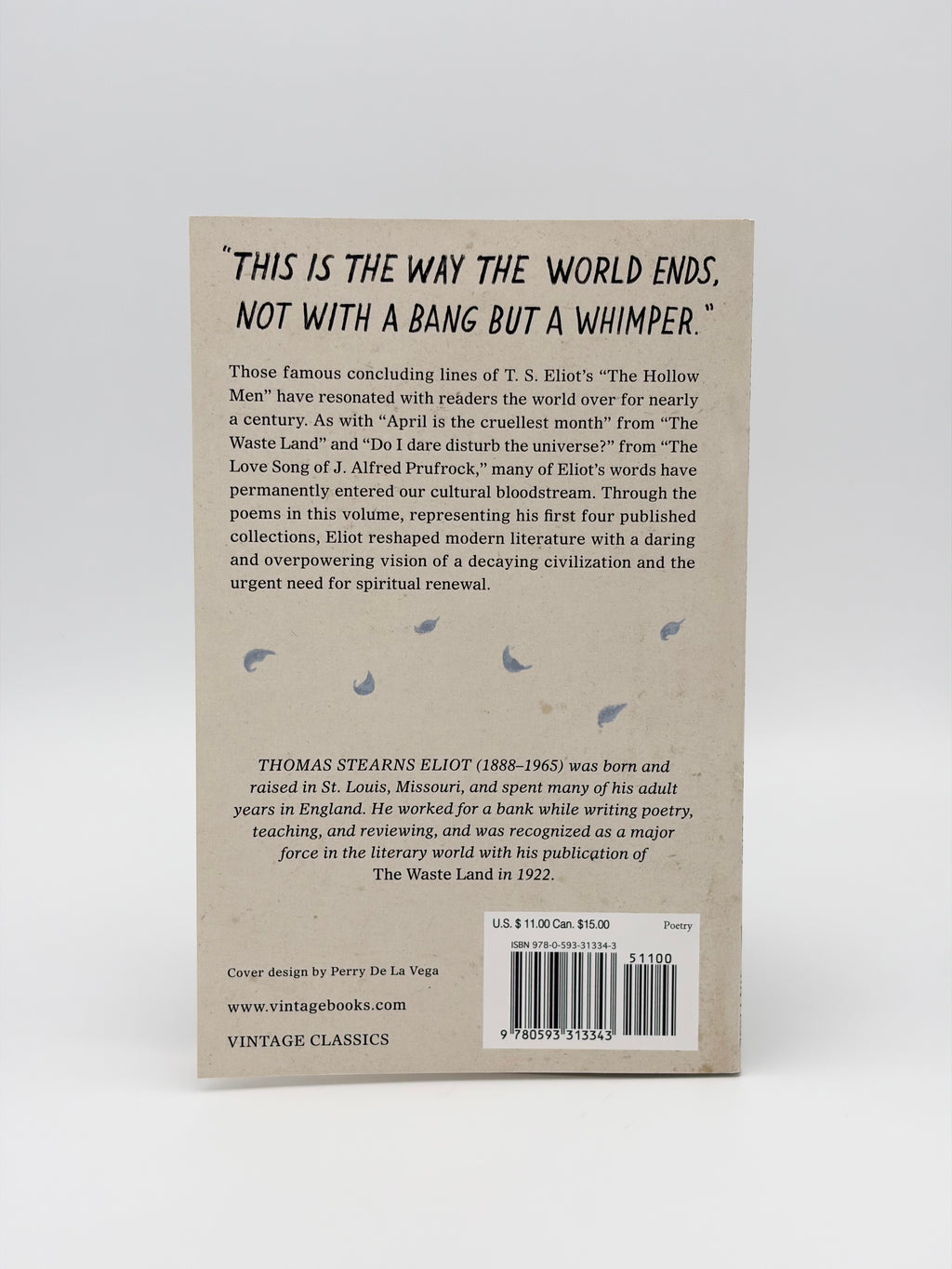 The Waste Land and Other Poems by T.S. Eliot