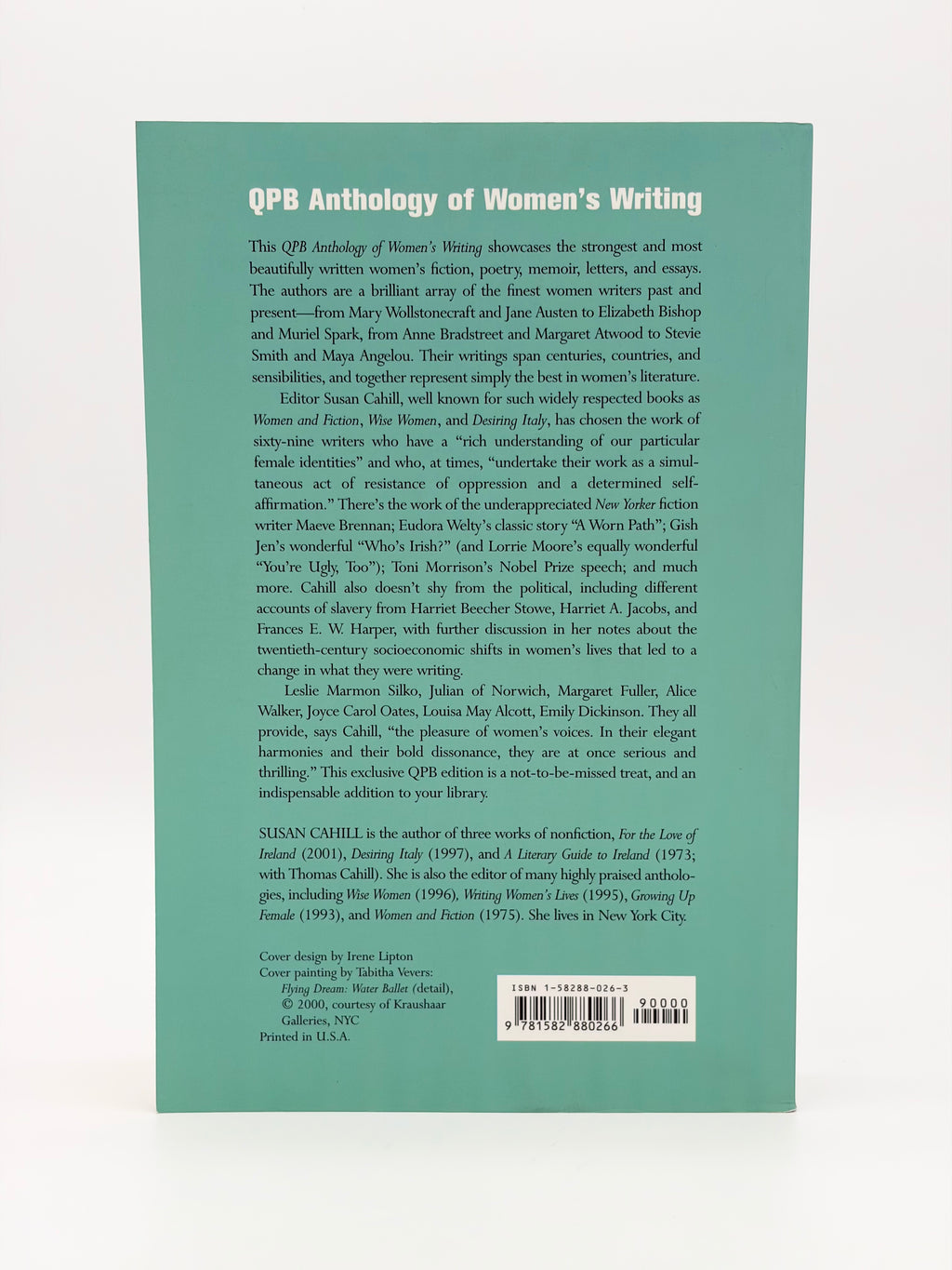 QPB Anthology of Women's Writing edited by Susan Cahill