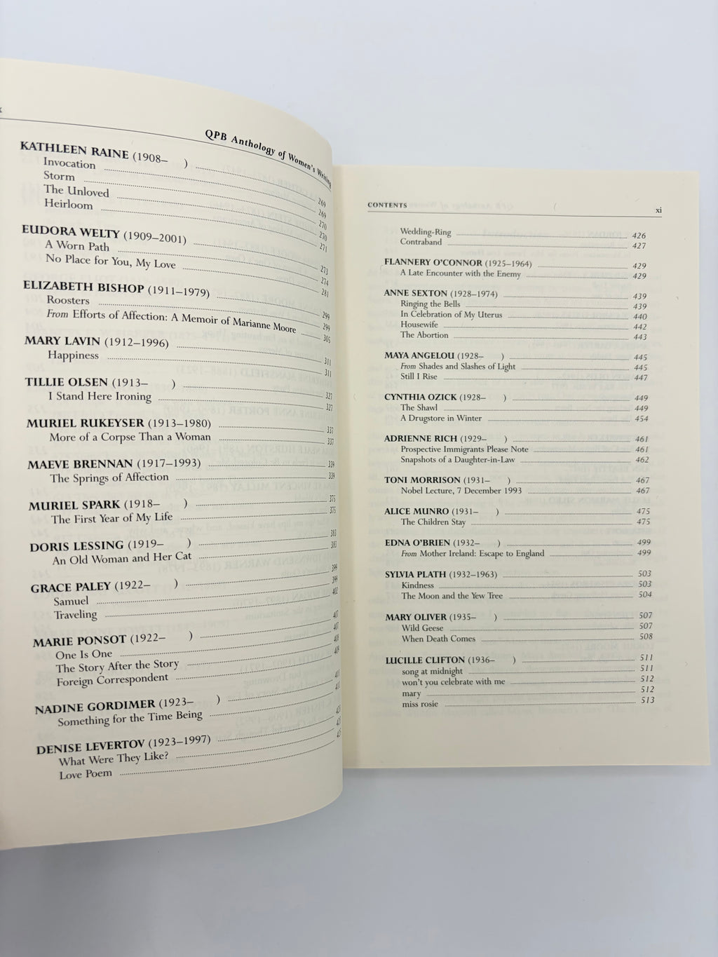 QPB Anthology of Women's Writing edited by Susan Cahill