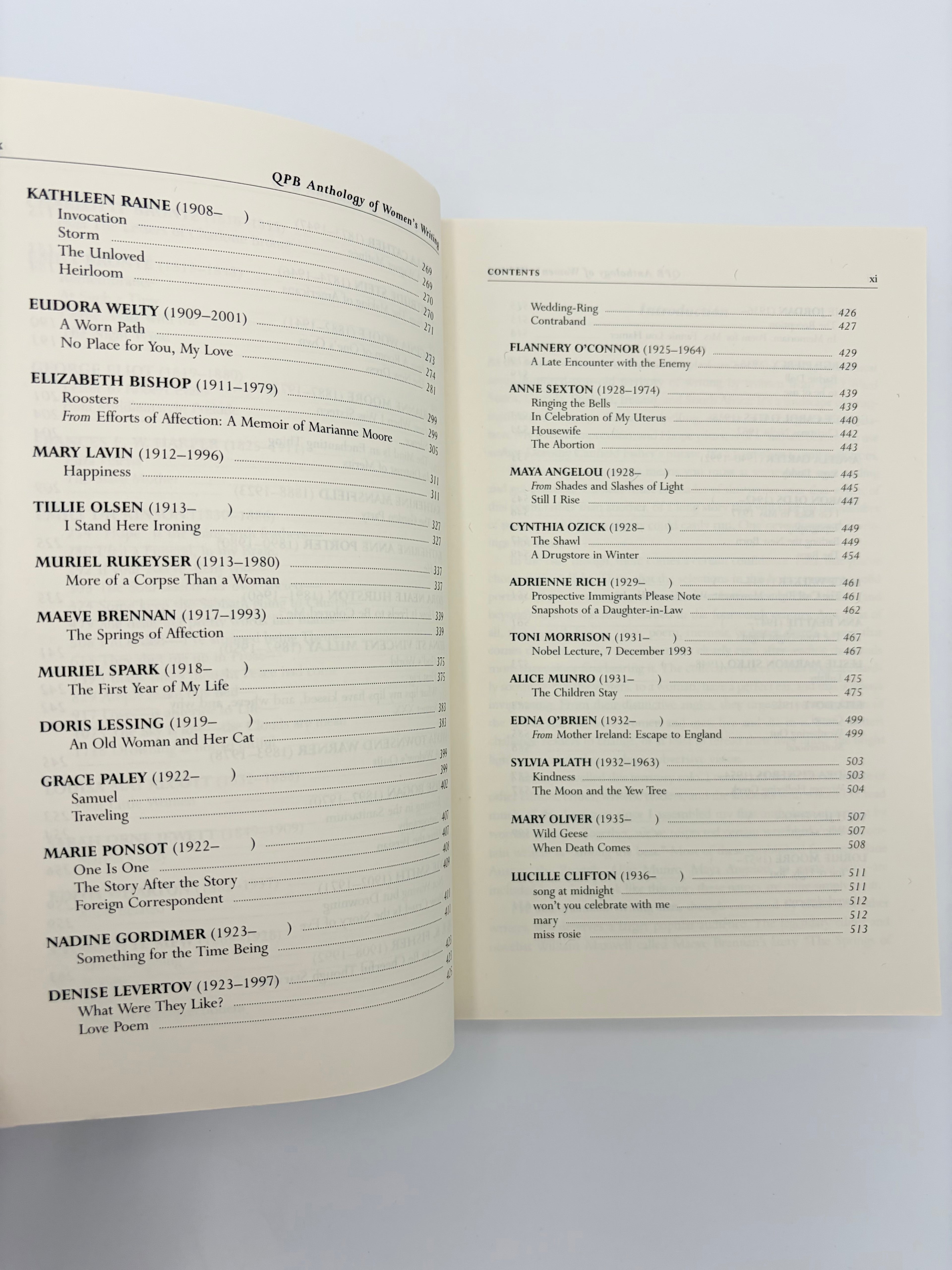 QPB Anthology of Women's Writing edited by Susan Cahill