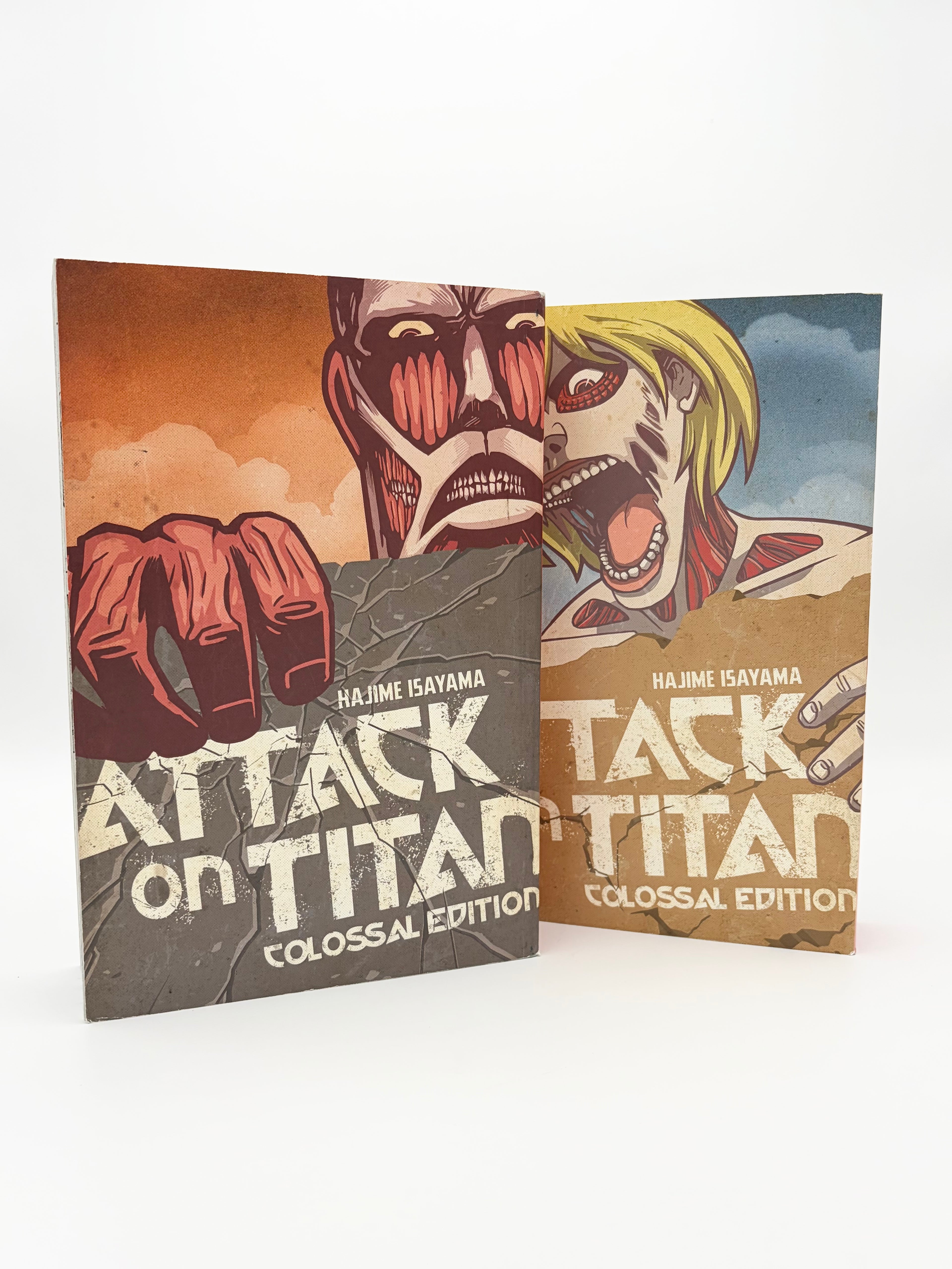 Attack on Titan - Colossal Edition Vols. 1 & 2 by Hajime Isayama
